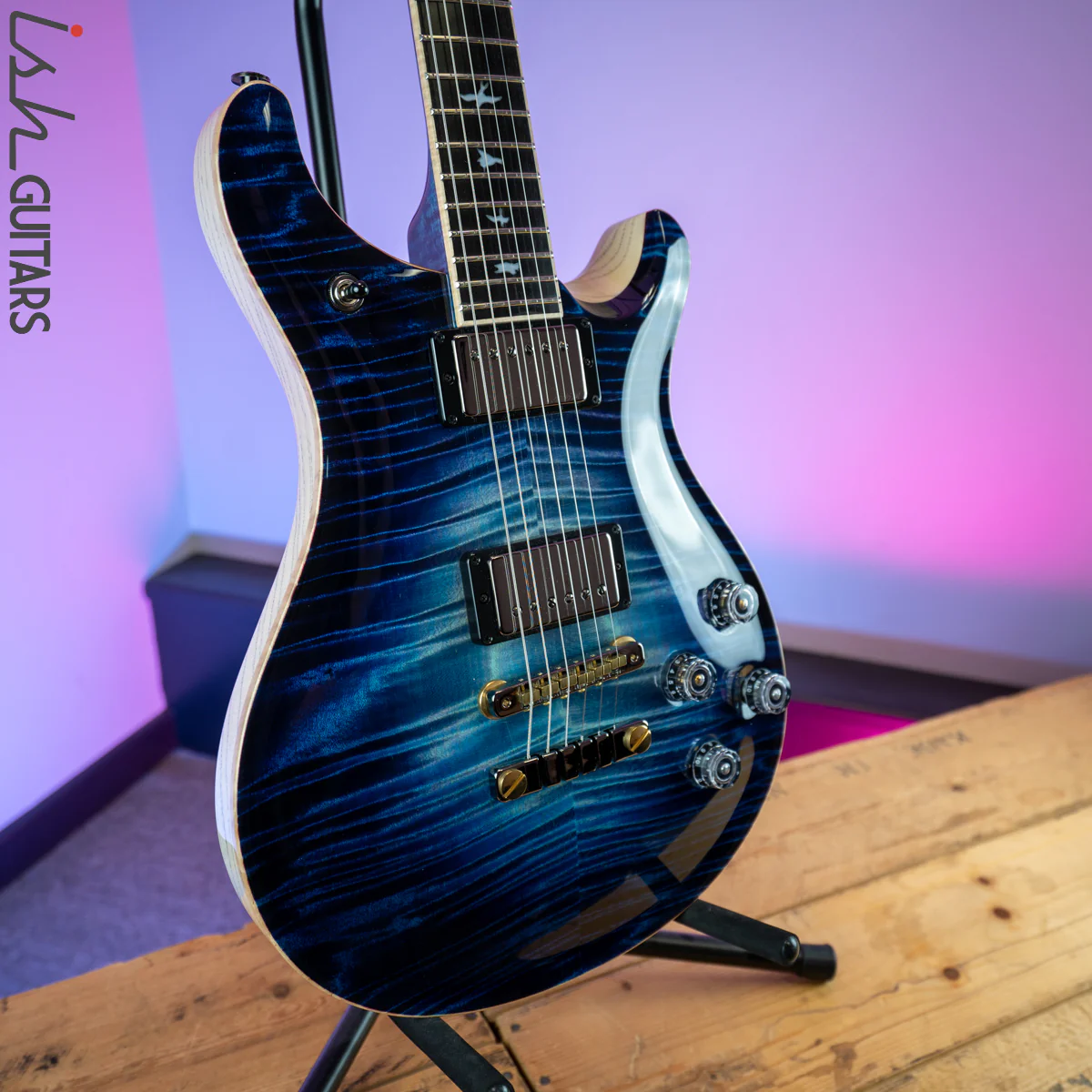 2019 Paul Reed Smith PRS Private Stock McCarty 594 Aqua Violet Glow - Image 5