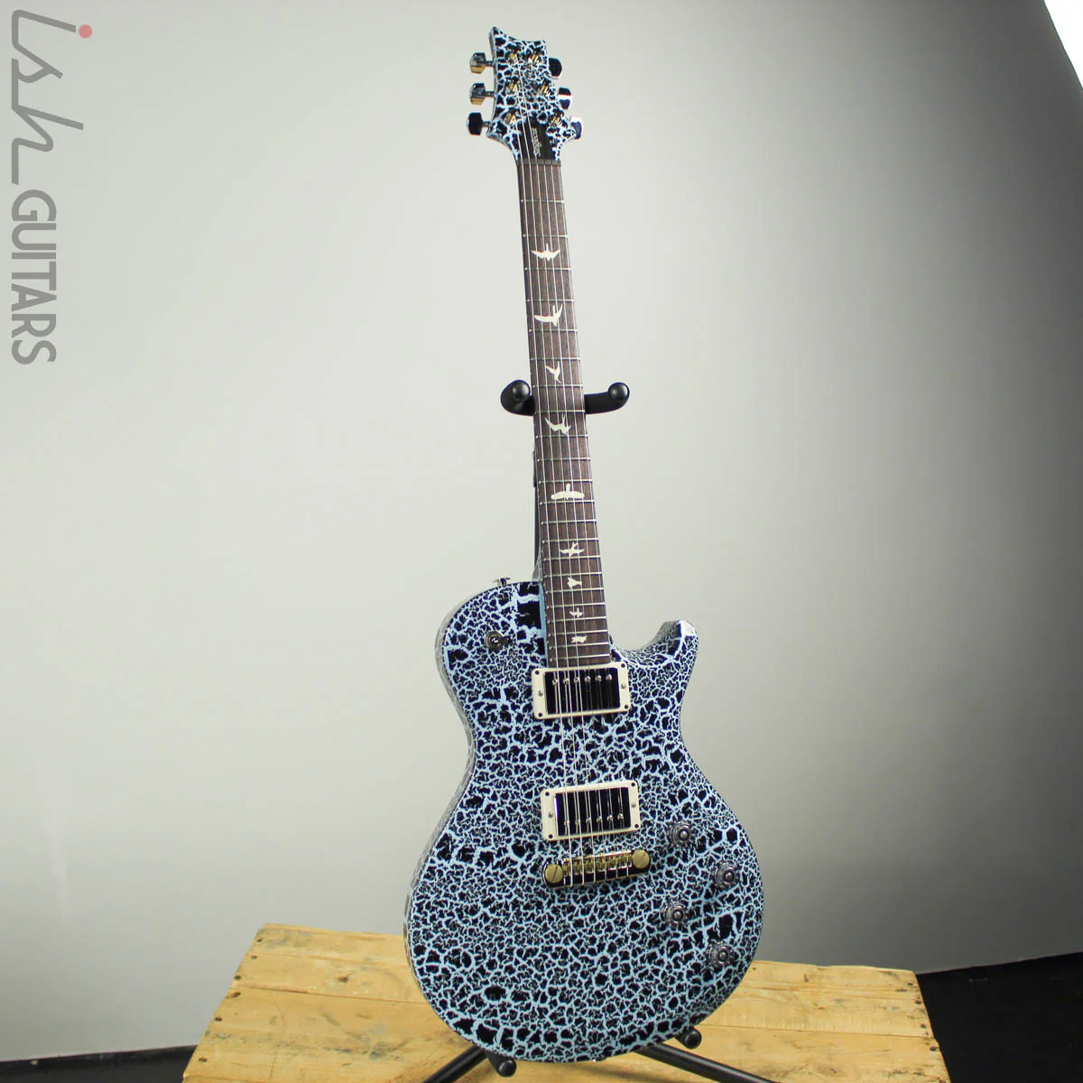 2019 Paul Reed Smith PRS S2 Singlecut Powder Blue Crackle - Image 2