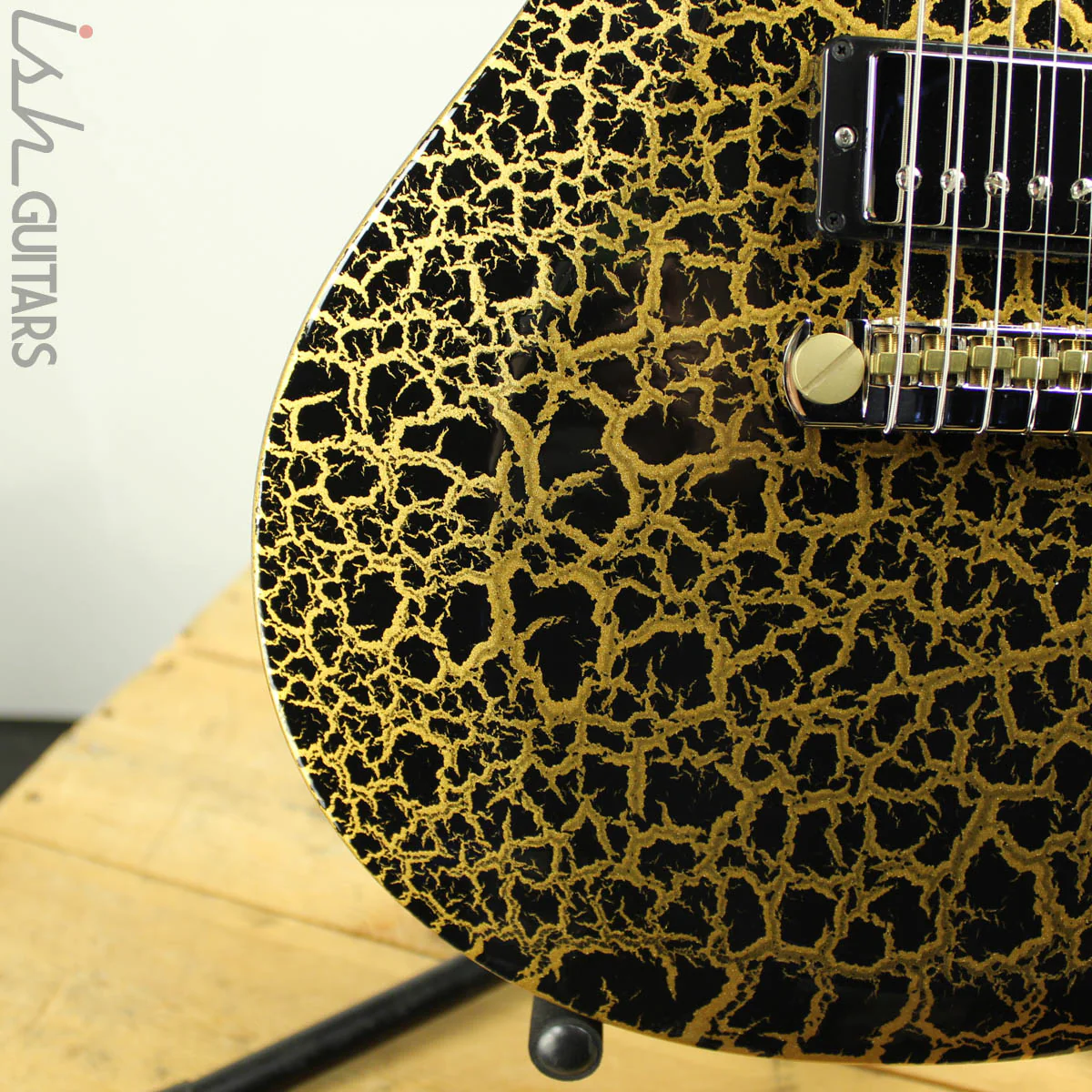 2019 Paul Reed Smith PRS S2 Singlecut Gold Crackle Custom Color - Image 6