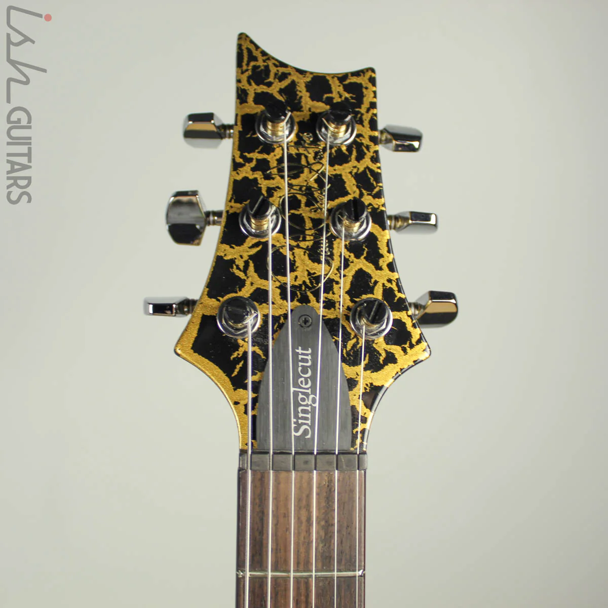 2019 Paul Reed Smith PRS S2 Singlecut Gold Crackle Custom Color - Image 7