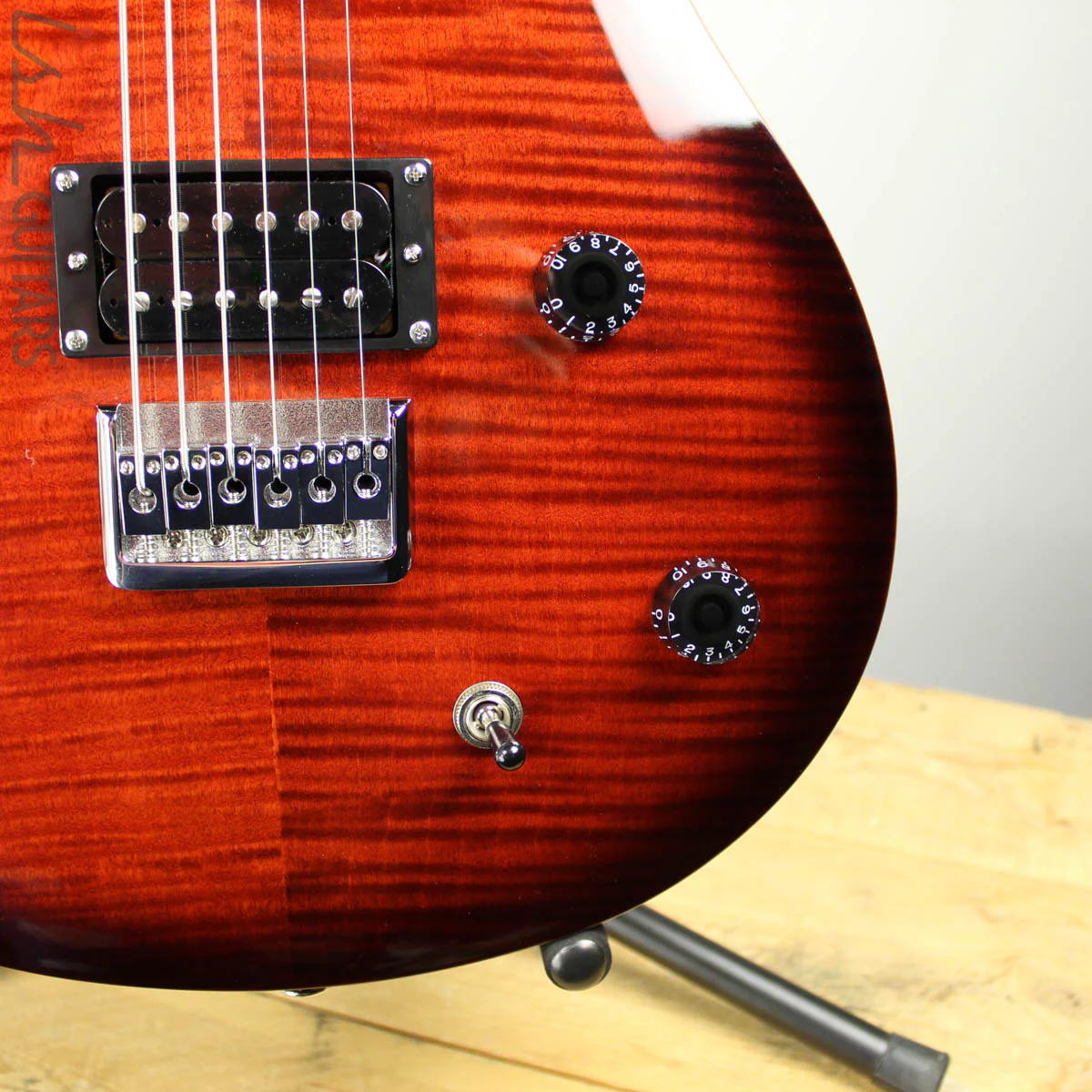 2019 Paul Reed Smith PRS SE 277 Baritone Fire Red Burst - Image 3