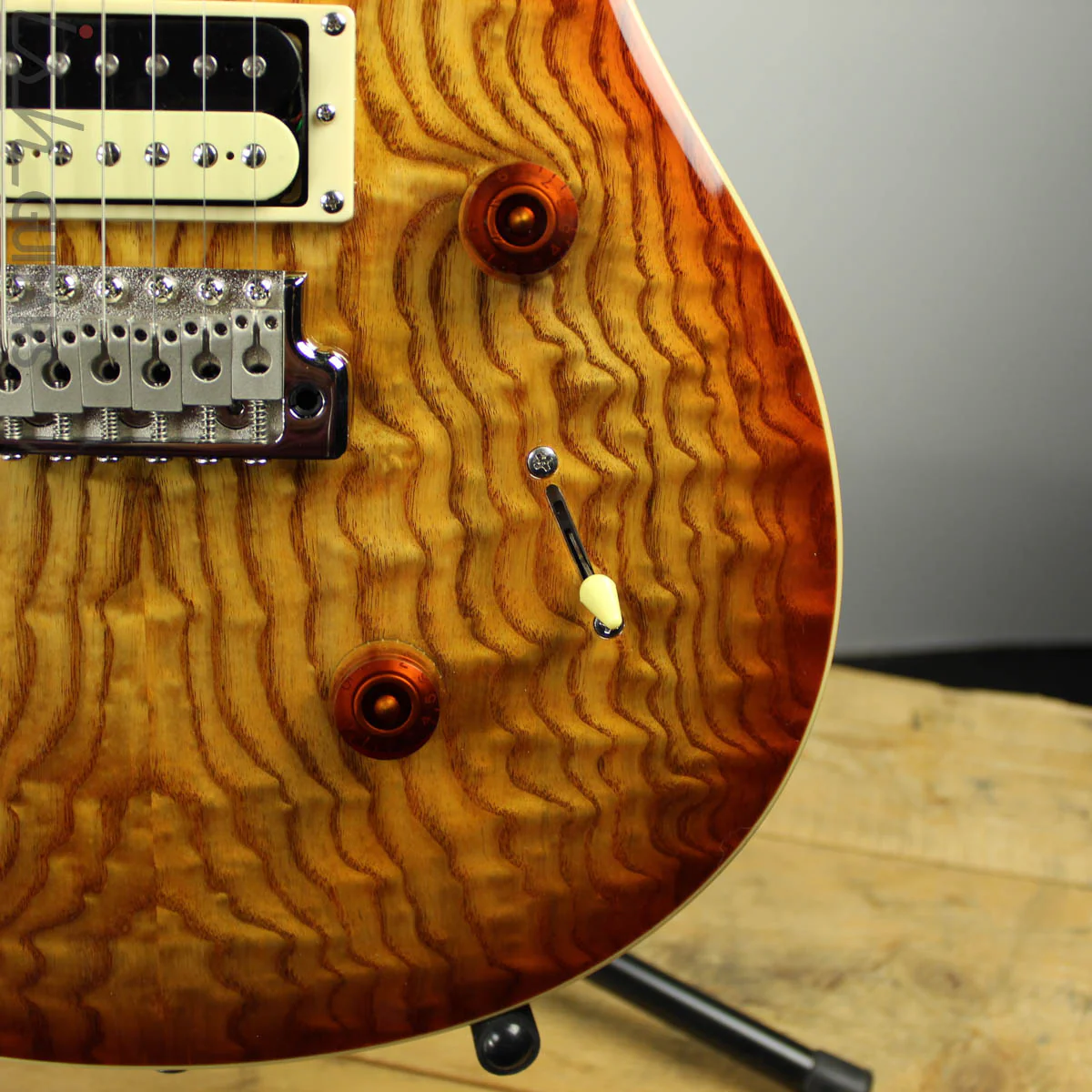 2020 PRS SE Custom 24 Burled Ash Vintage Sunburst - Image 3