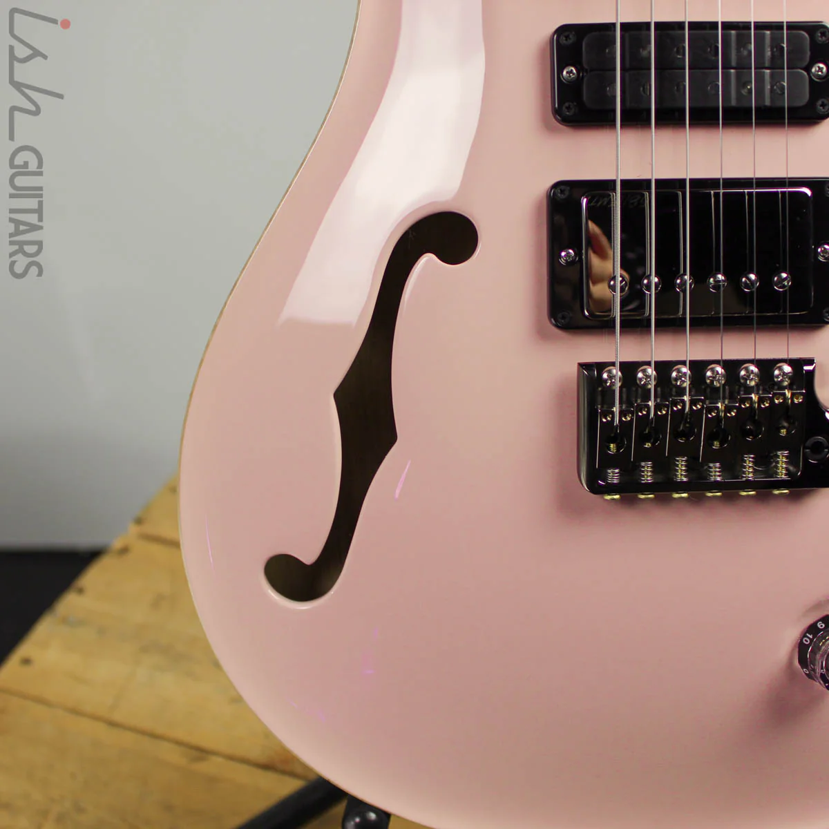 2019 Paul Reed Smith PRS Special 22 Semi-Hollow Opaque Grandma Hannon Pink - Image 4