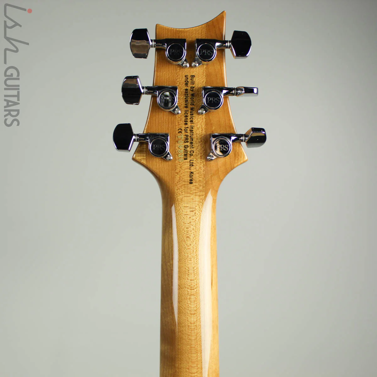 2019 Paul Reed Smith SE Custom 24 Roasted Maple Limited Trampas Green - Image 9