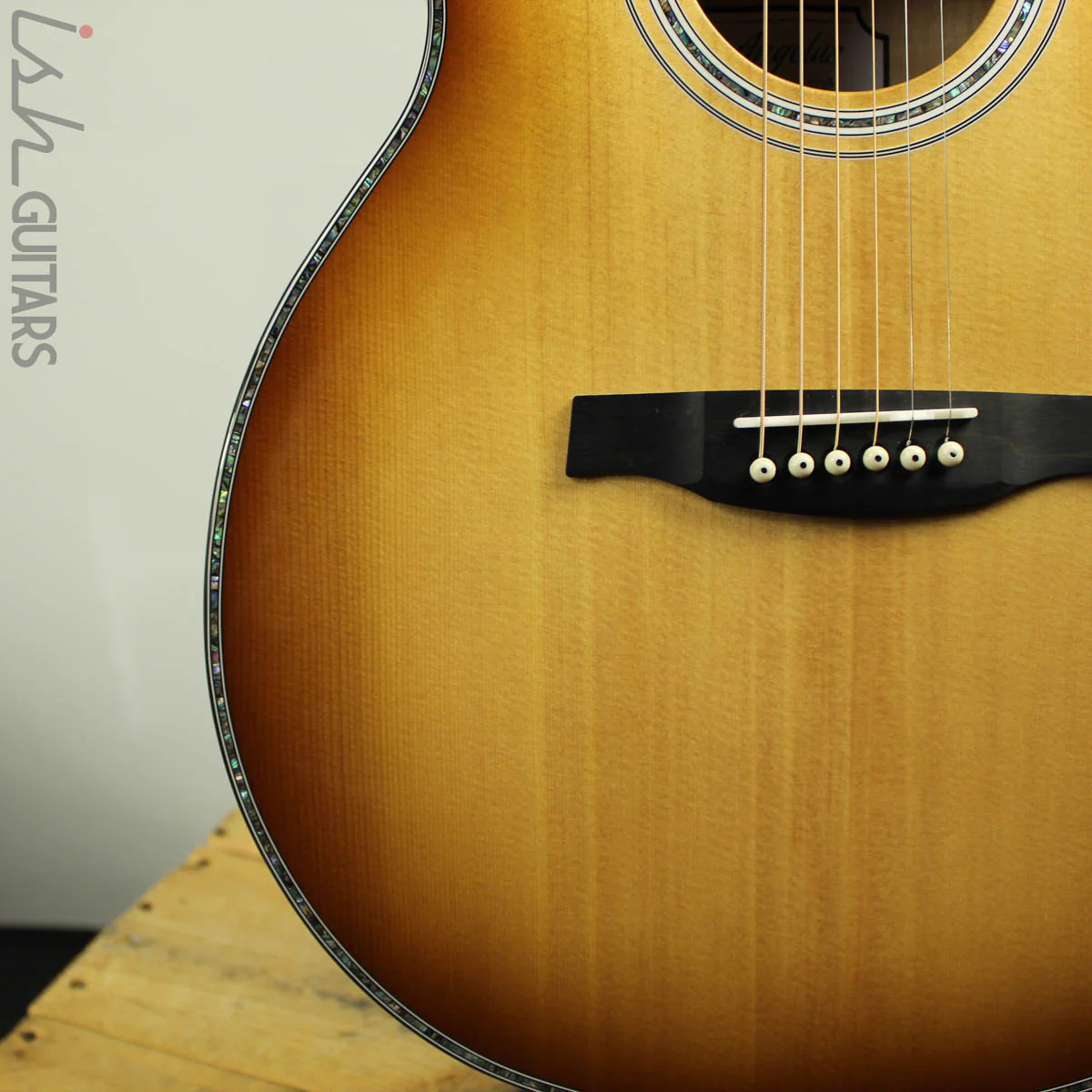 2019 PRS SE A50E Angelus Vintage Sunburst Acoustic Electric - Image 4