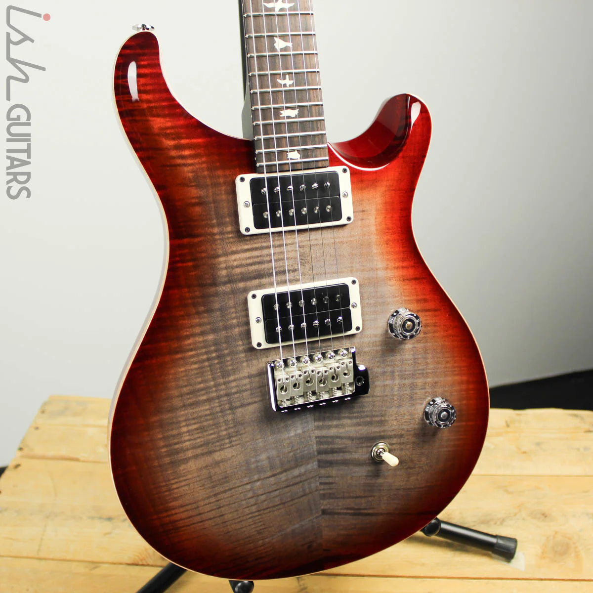2019 PRS CE 24 Charcoal Cherry Burst