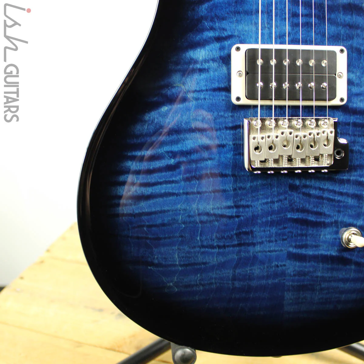 2019 PRS Paul Reed Smith CE 24 Whale Blue Smoke Wrap Burst - Image 4