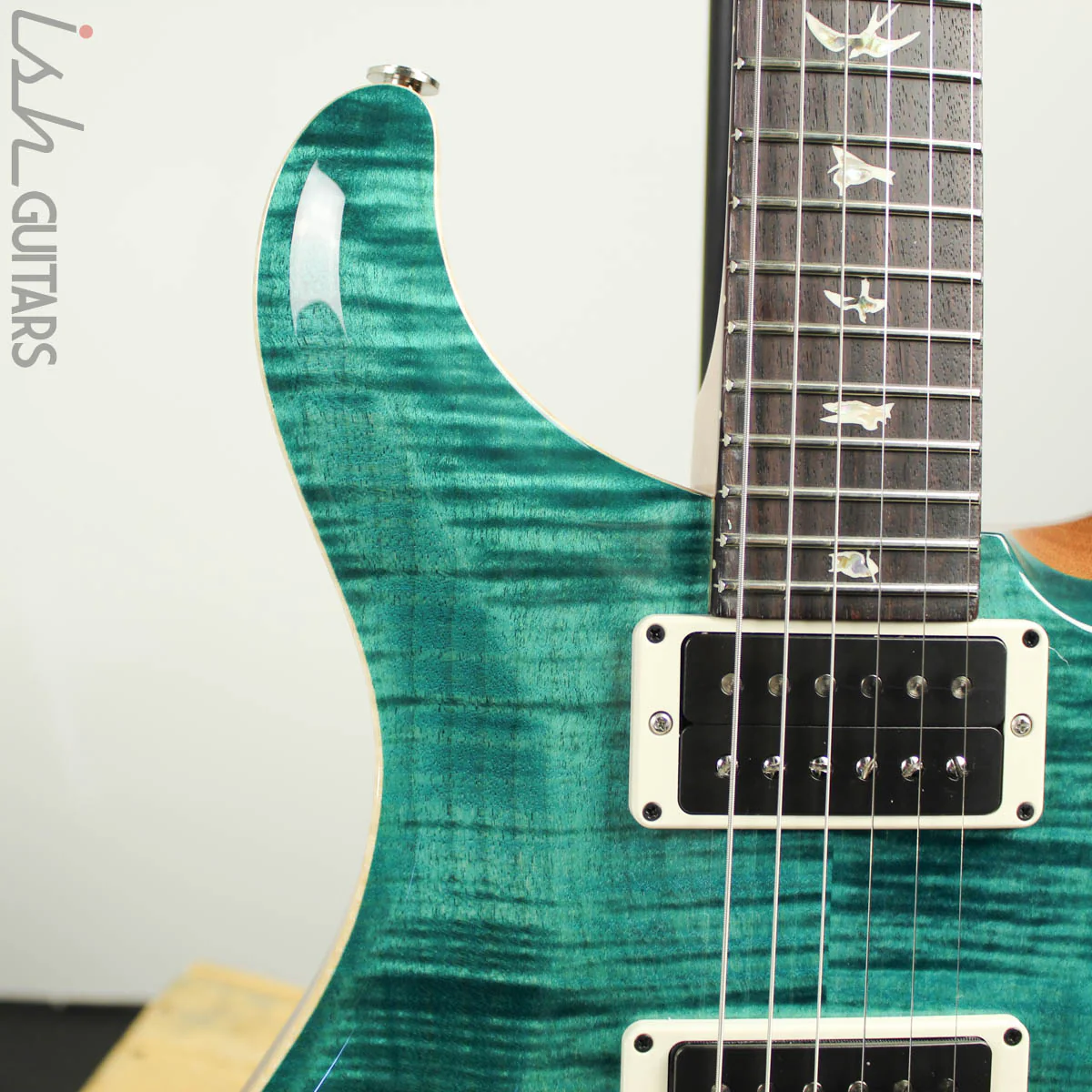 2019 PRS Custom 24-08 Custom Turquoise Finish Pattern Thin Neck - Image 6
