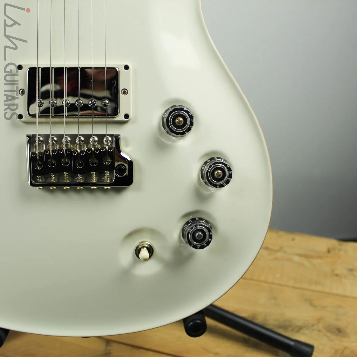2019 PRS DGT Custom Color Opaque White w/ Natural Binding - Image 3