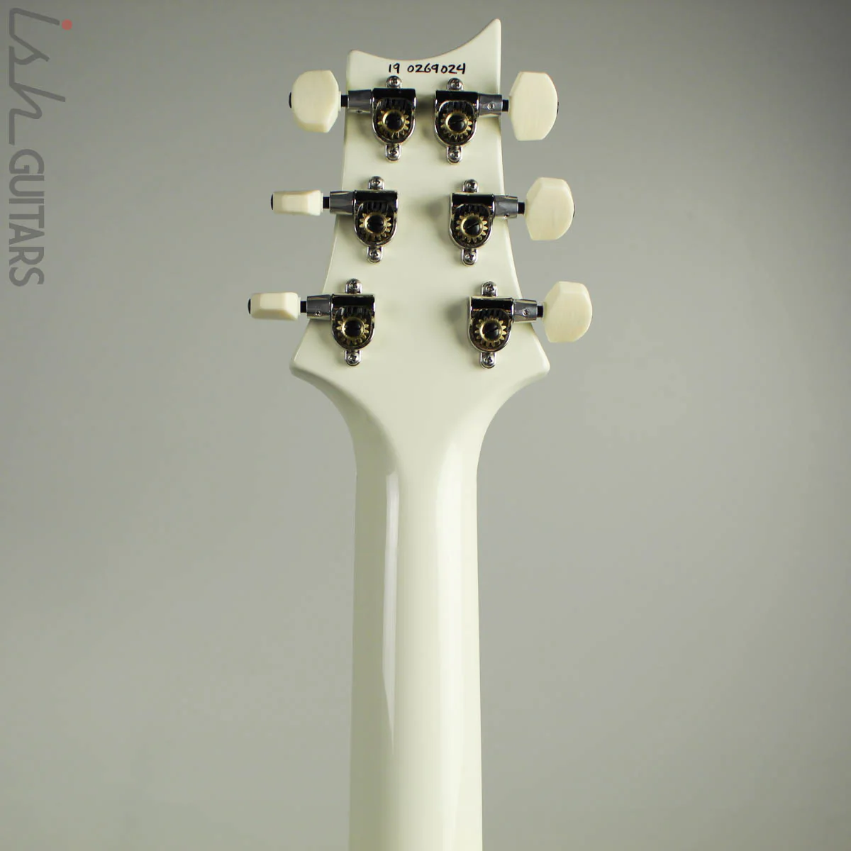 2019 PRS DGT Custom Color Opaque White w/ Natural Binding - Image 9