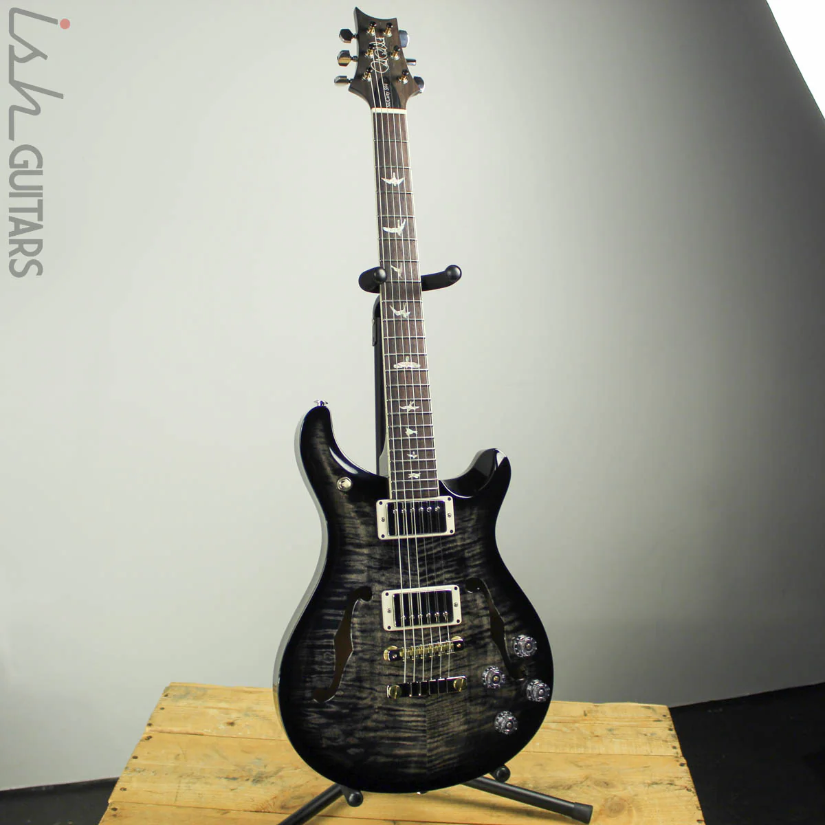 2019 PRS McCarty 594 Hollowbody II Charcoal Smokewrap - Image 2