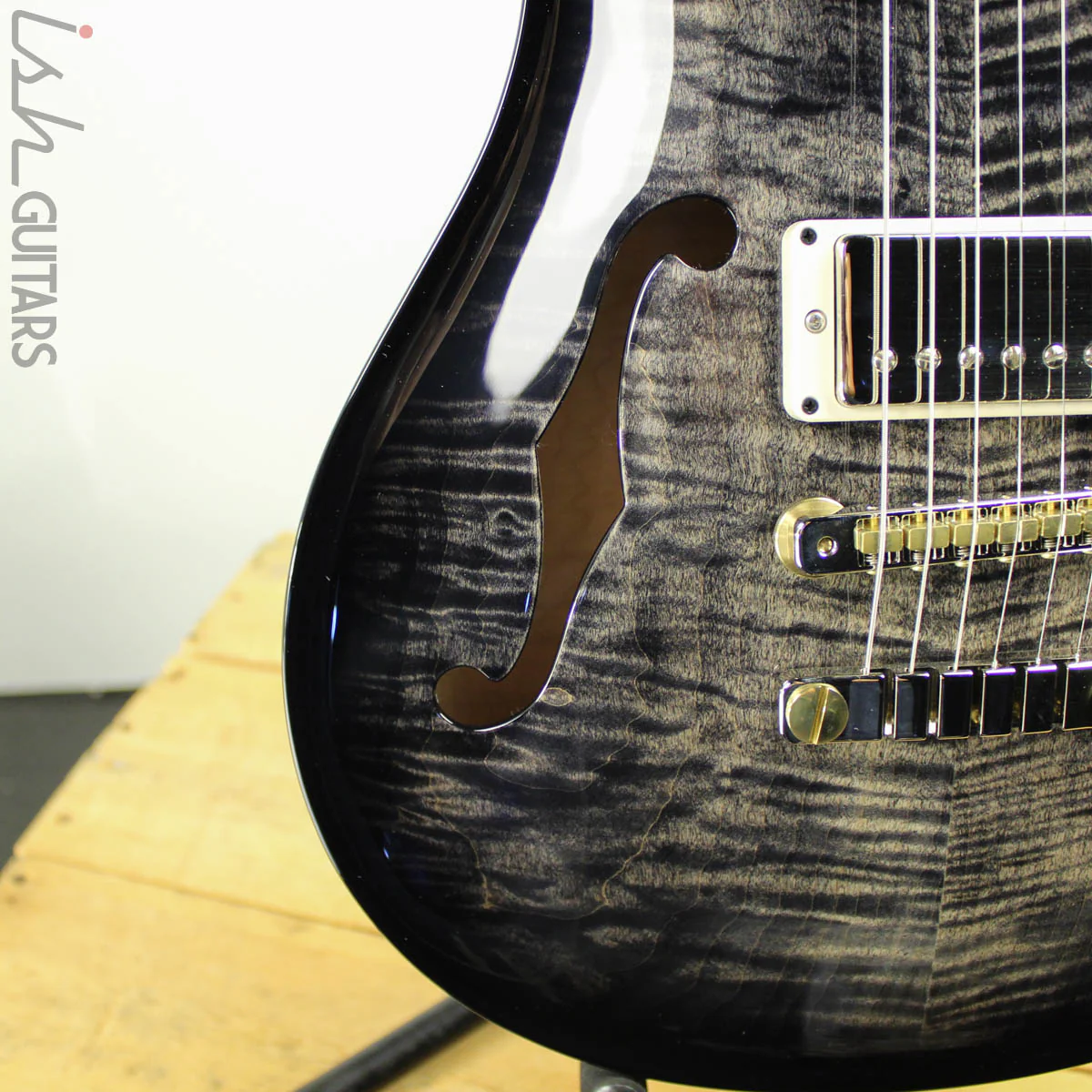 2019 PRS McCarty 594 Hollowbody II Charcoal Smokewrap - Image 5
