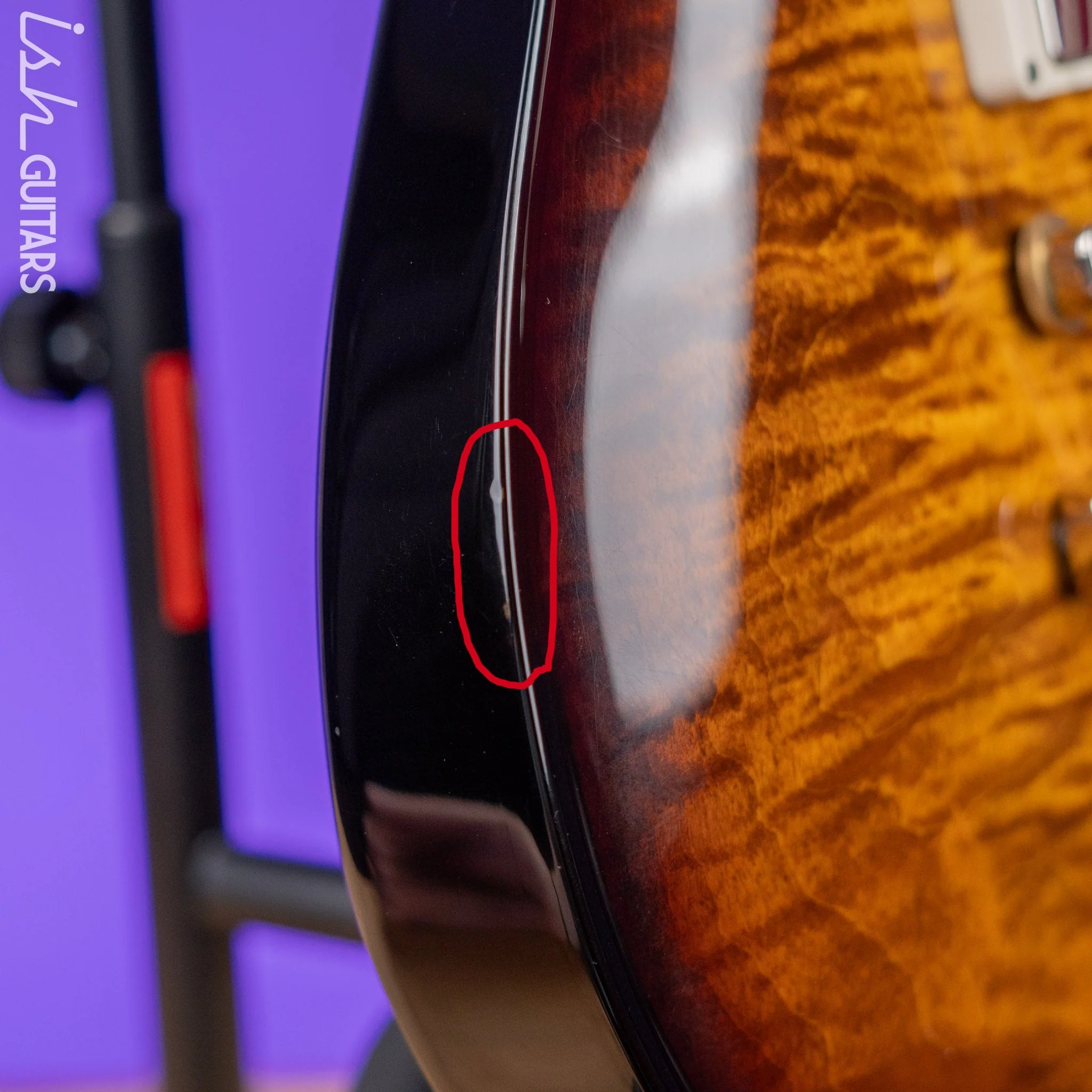 2019 PRS McCarty 594 Black Gold Burst - Image 11