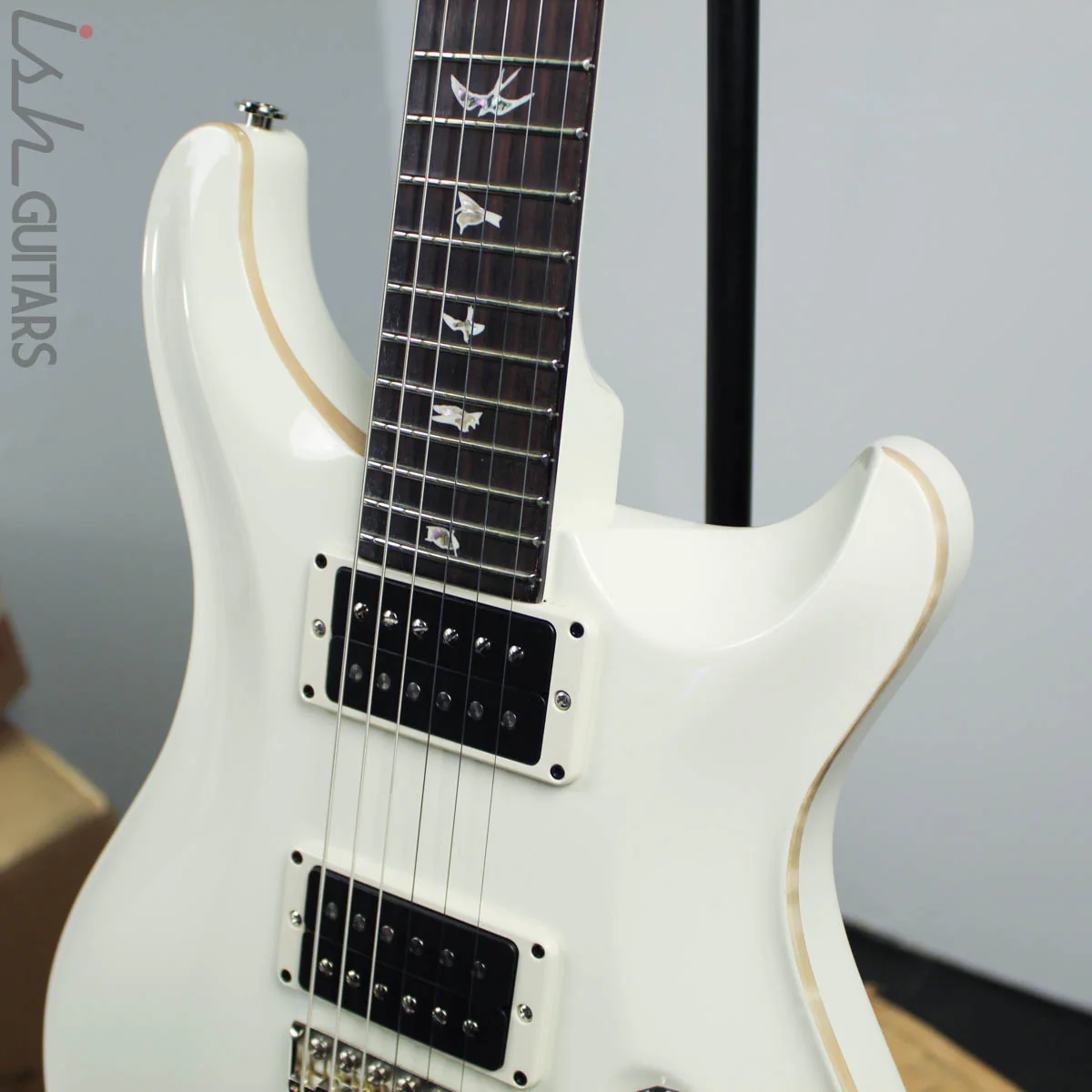 2019 PRS Paul Reed Smith Custom 24 Antique White Pattern Thin - Image 4