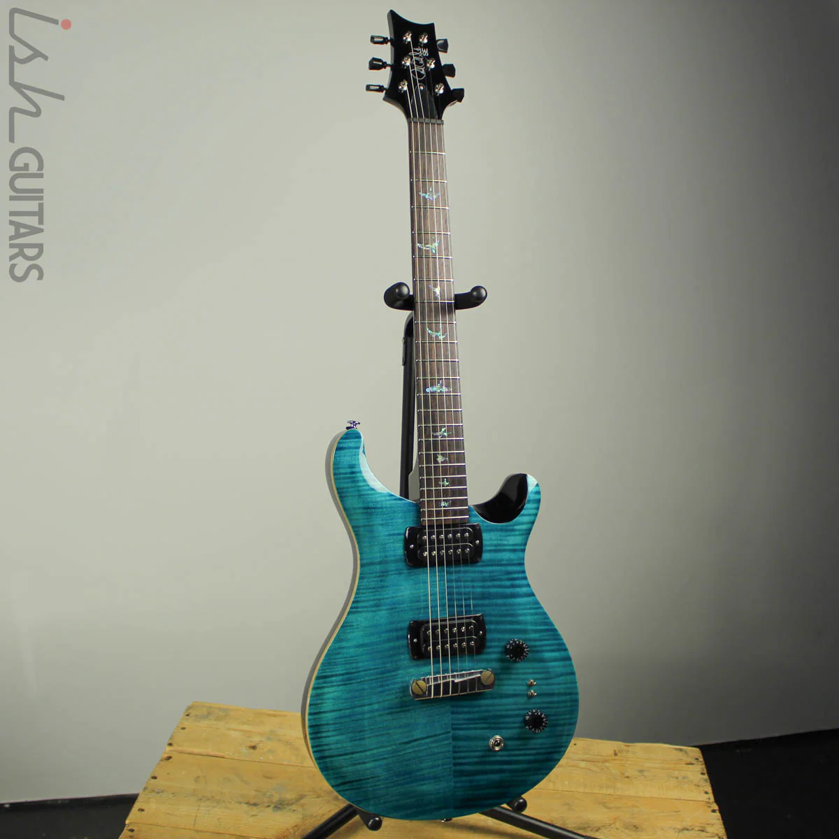 2019 PRS Paul Reed Smith SE Paul's Guitar Aqua - Image 2