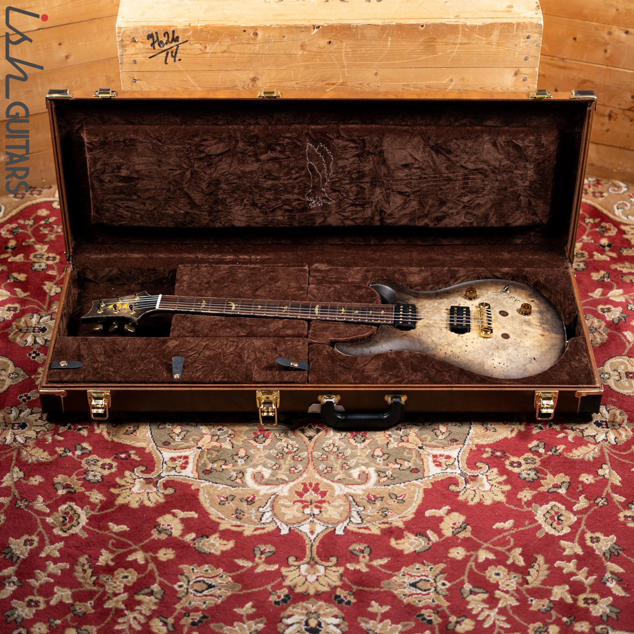 2019 PRS Private Stock Custom 22-08 Buckeye Burl - Image 15
