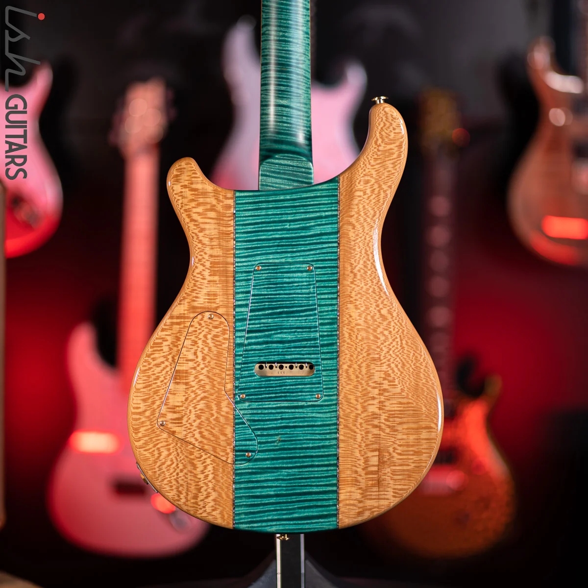 2019 PRS Private Stock Custom 24 Birdseye Maple Bahamian Blue - Image 10