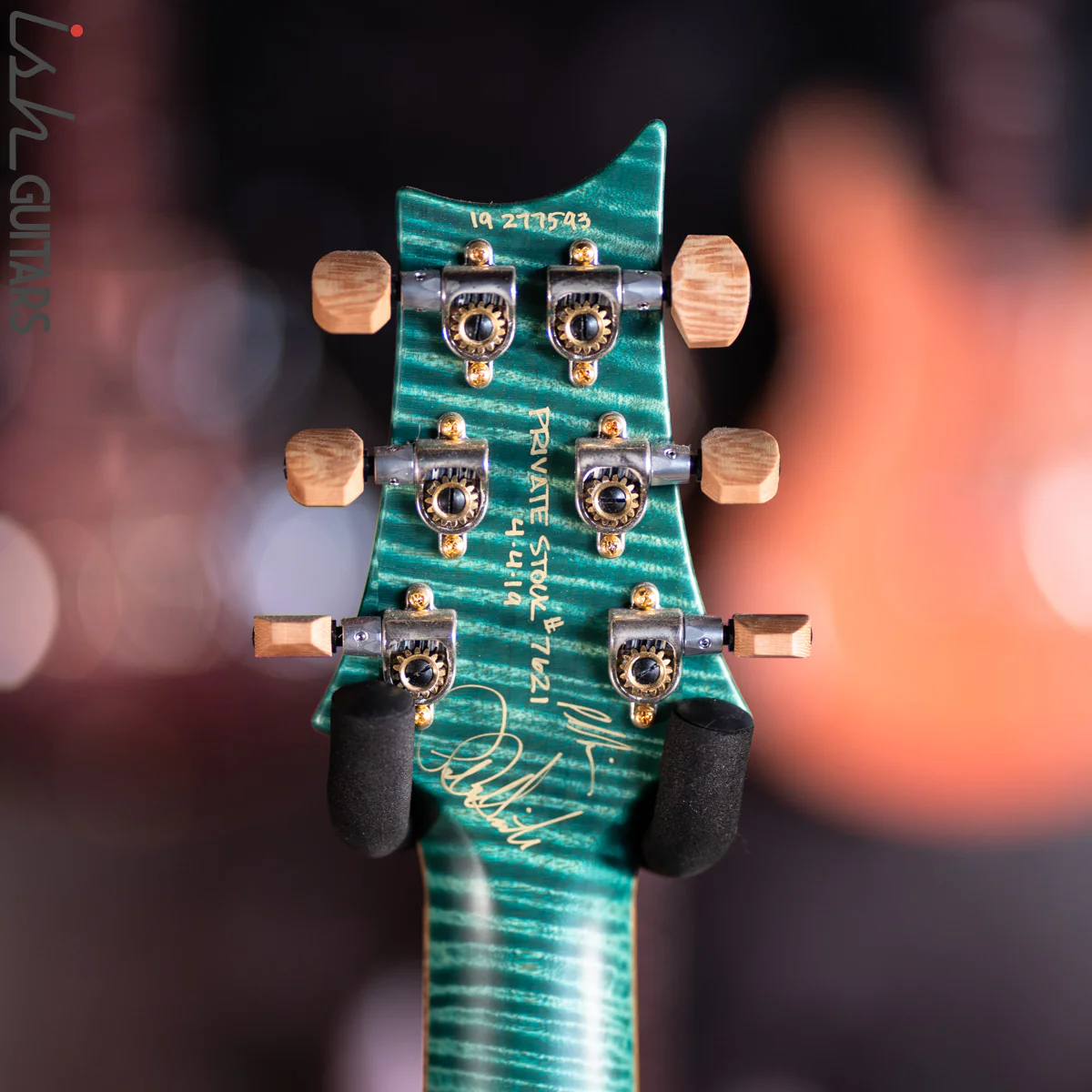 2019 PRS Private Stock Custom 24 Birdseye Maple Bahamian Blue - Image 15