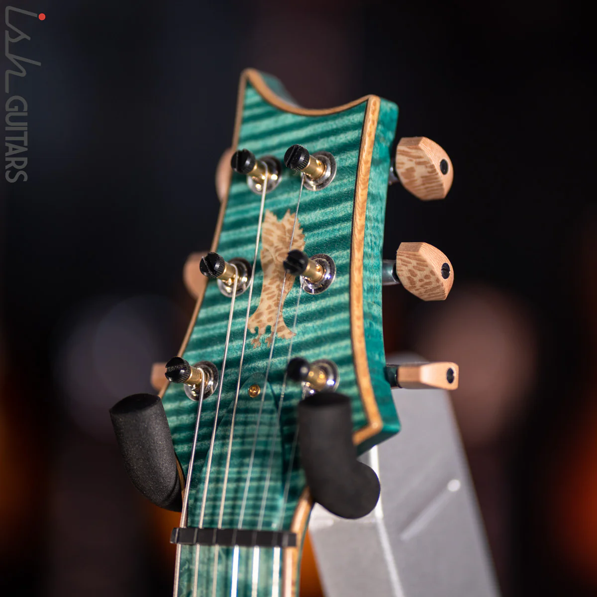 2019 PRS Private Stock Custom 24 Birdseye Maple Bahamian Blue - Image 6