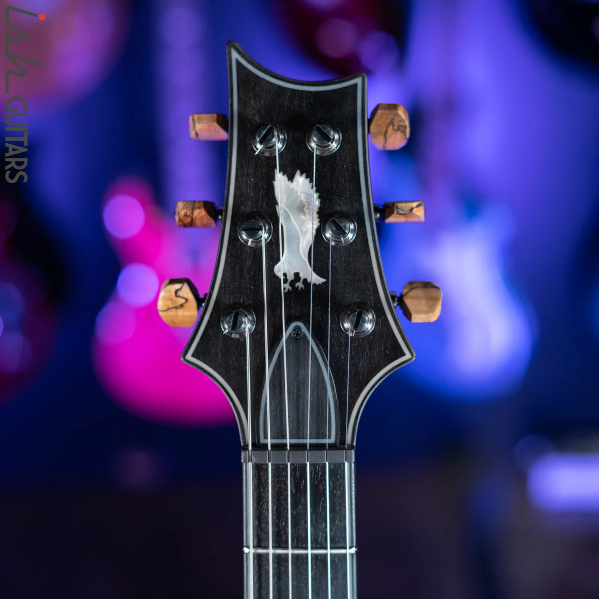 2019 PRS Private Stock Custom 24 Spalted Maple Natural Satin - Image 6