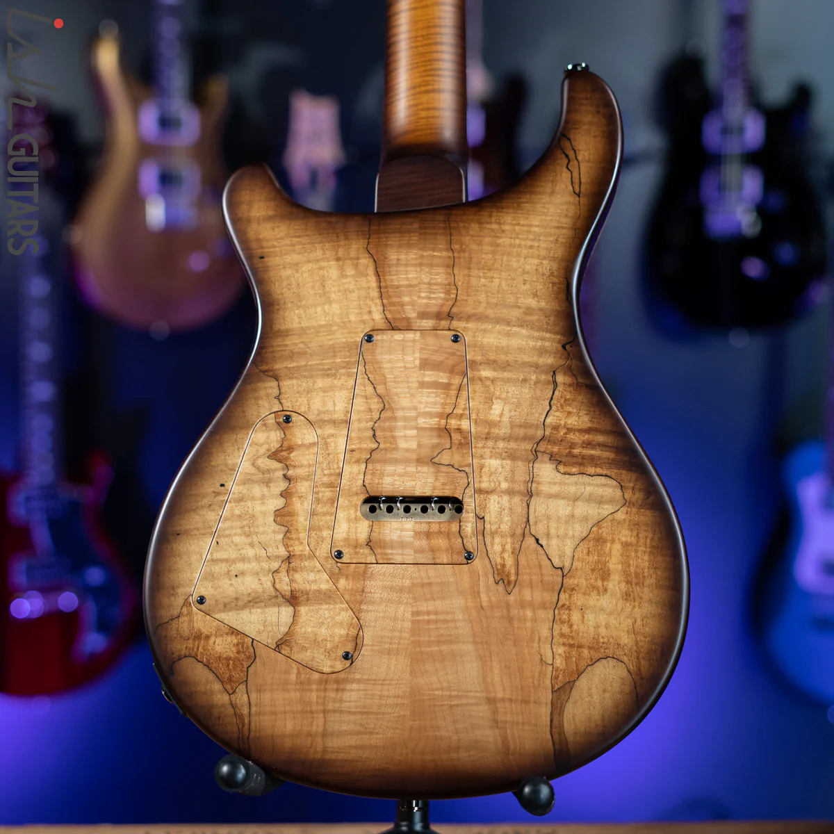 2019 PRS Private Stock Custom 24 Spalted Maple Natural Satin - Image 9