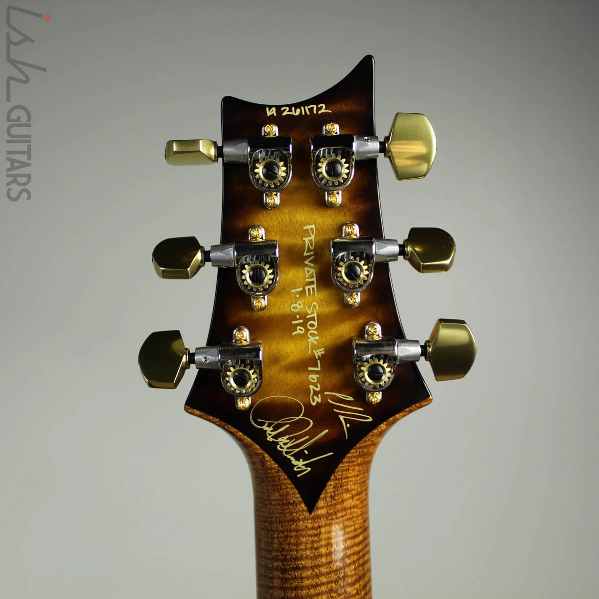 2019 PRS Private Stock McCarty 594 Semi-Hollow P90 McCarty Glow Smoked Burst - Image 16