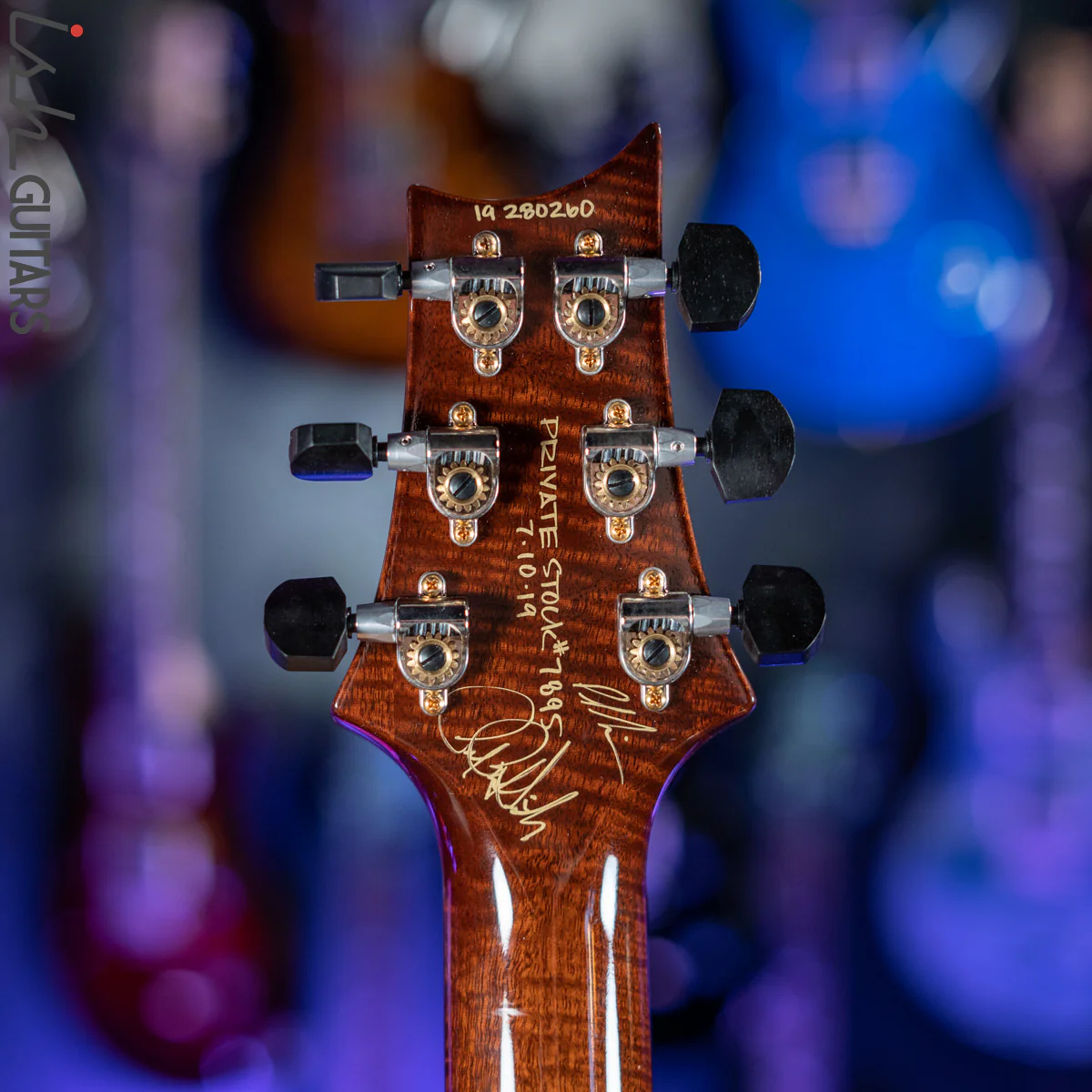 2019 PRS Private Stock Special Semi-Hollow Natural Walnut - Image 15