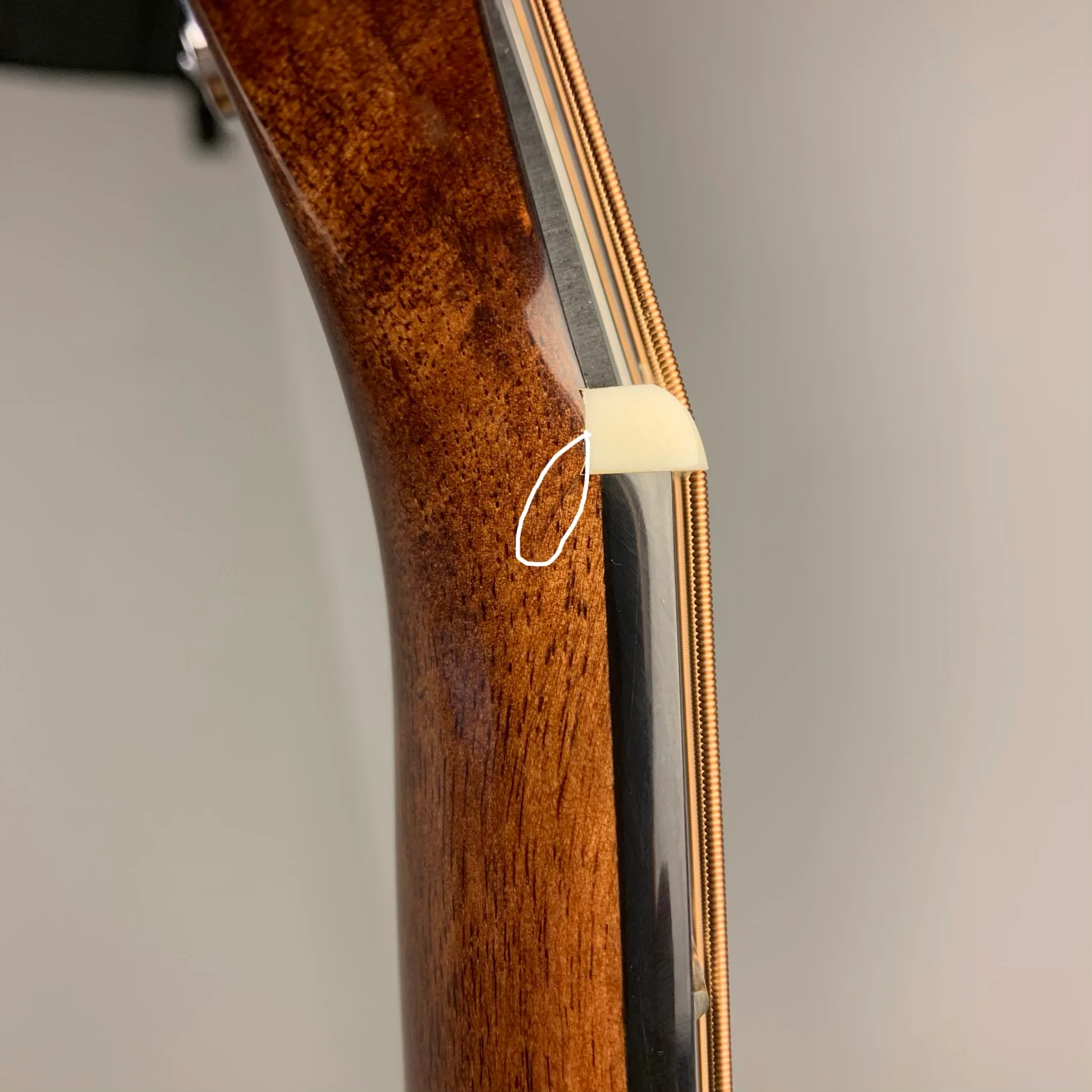 2019 PRS SE A55E Angelus Black Gold Burst Acoustic Electric B-Stock - Image 10