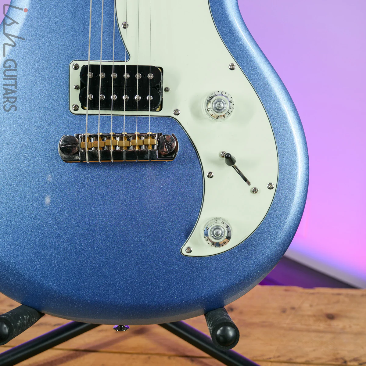 2019 PRS SE Mira Frost Blue Metallic - Image 4