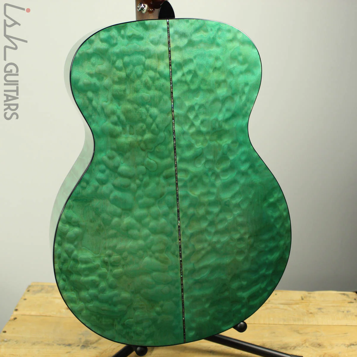 2019 PRS SE T55E Tonare Abaco Green Acoustic Electric - Image 9