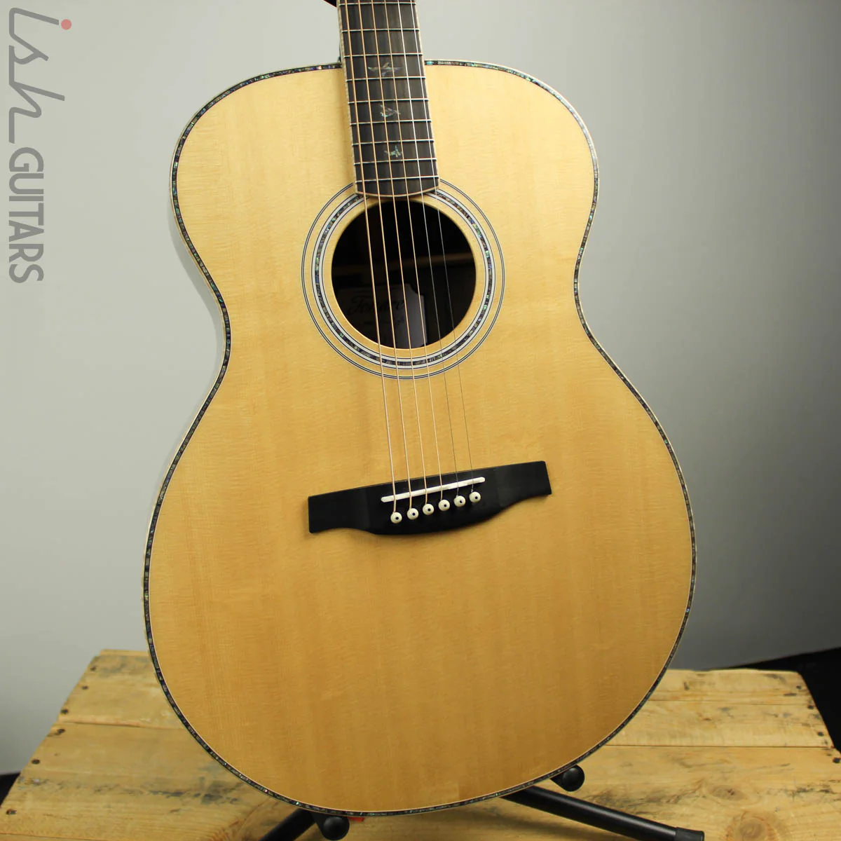 2019 PRS SE T60E Tonare Acoustic Electric Ziricote Back and Sides - Image 2