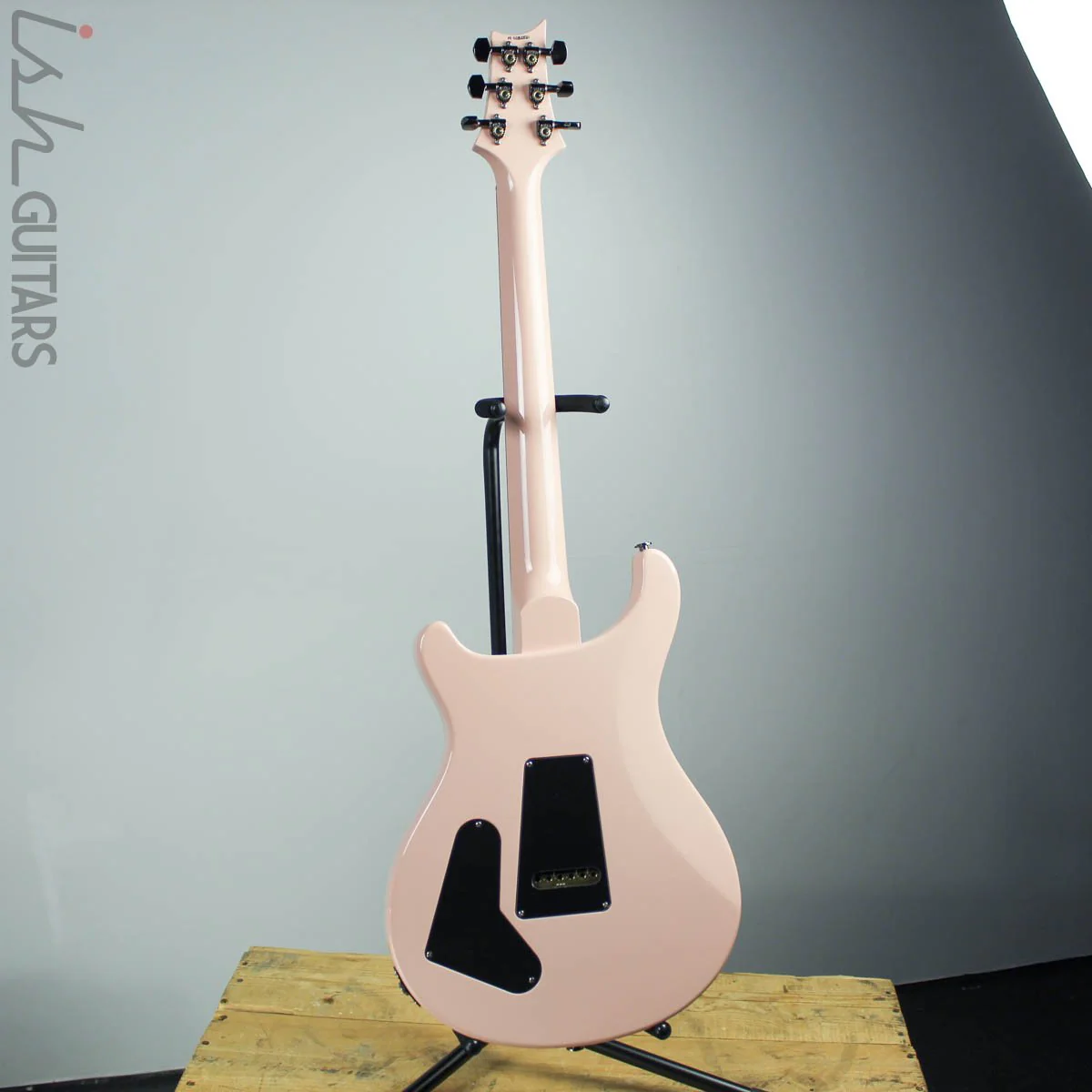 B-Stock 2019 PRS Wood Library Special 22 Semi-Hollow Opaque Grandma Hannon Pink - Image 8