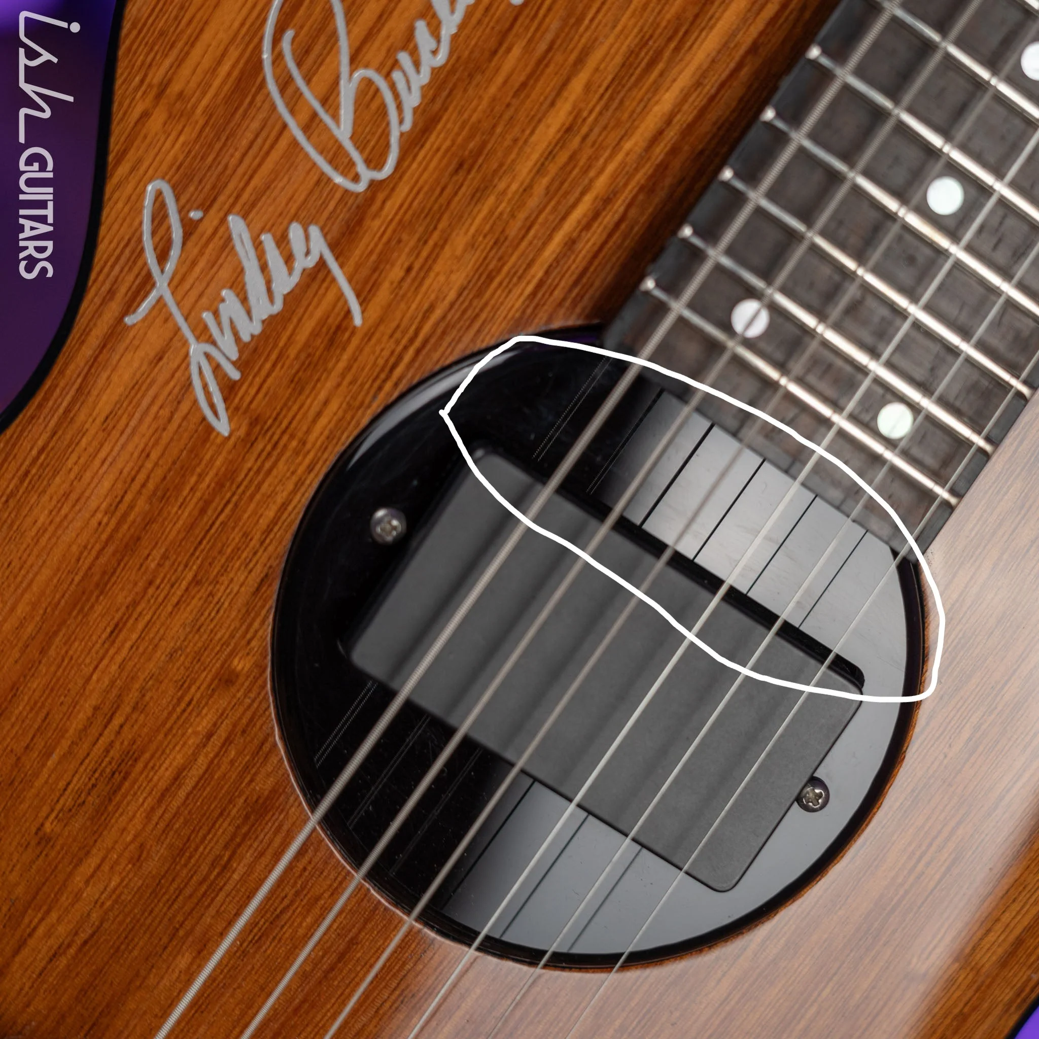 2019 Rick Turner 40th Anniversary Signed by Lindsey Buckingham - Image 6