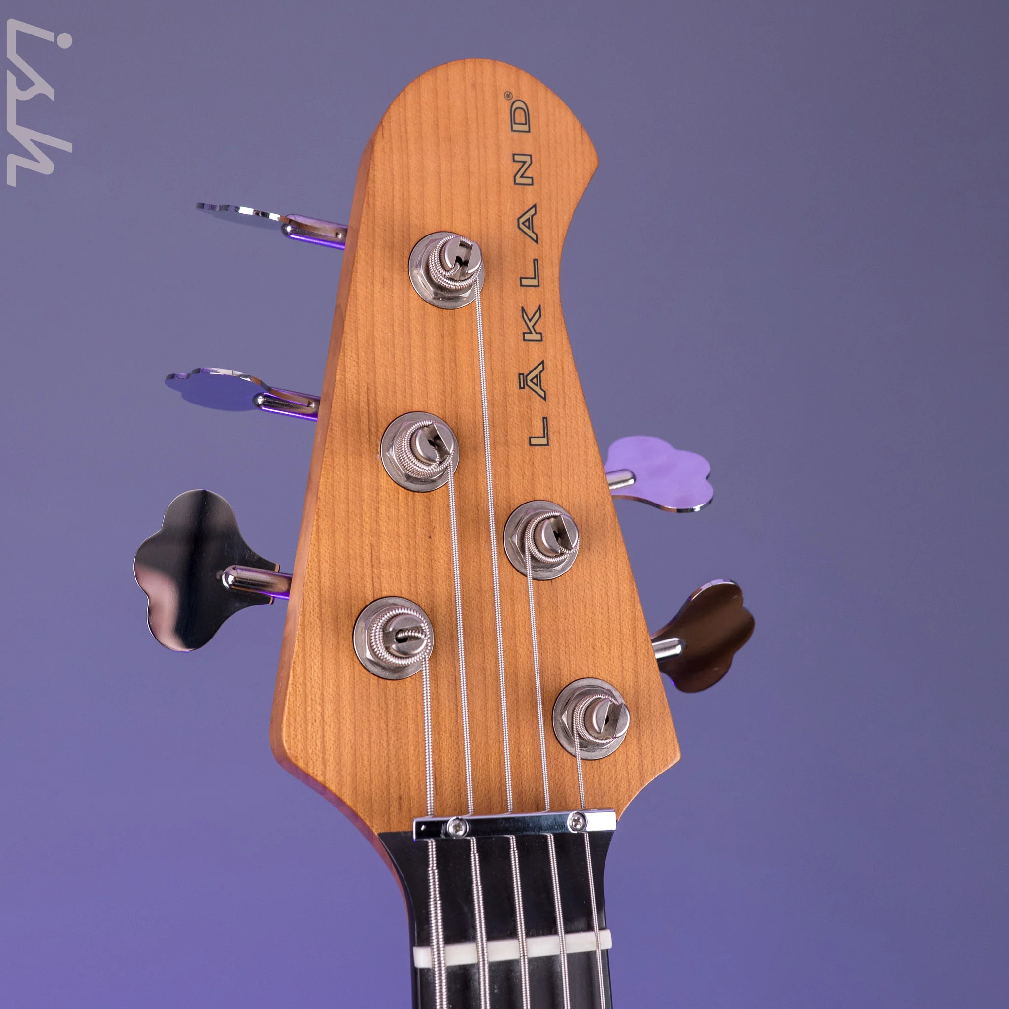 2020-2021 Lakland 55-94 Deluxe 5-String burl maple - Image 6