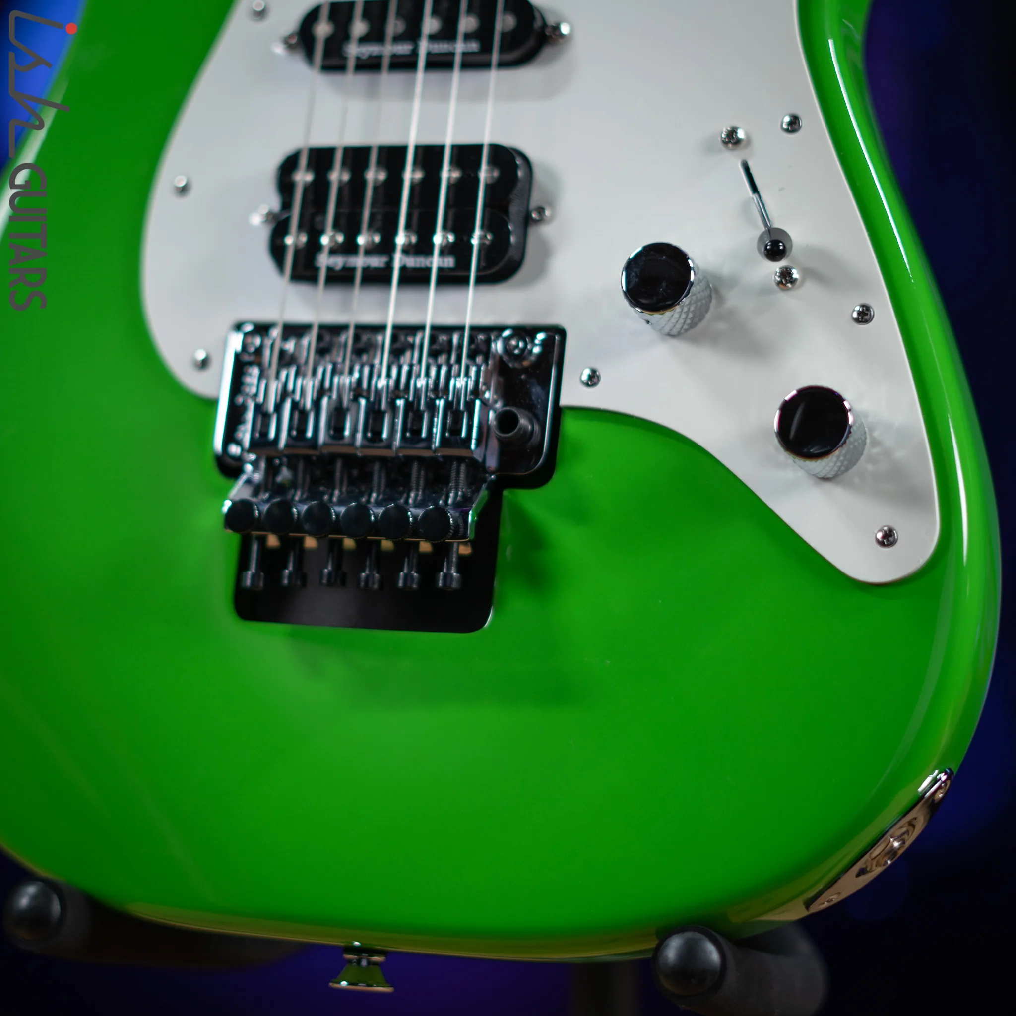 2020 Charvel Pro-Mod SoCal 1 SC3 HSH FR Slime Green - Image 4