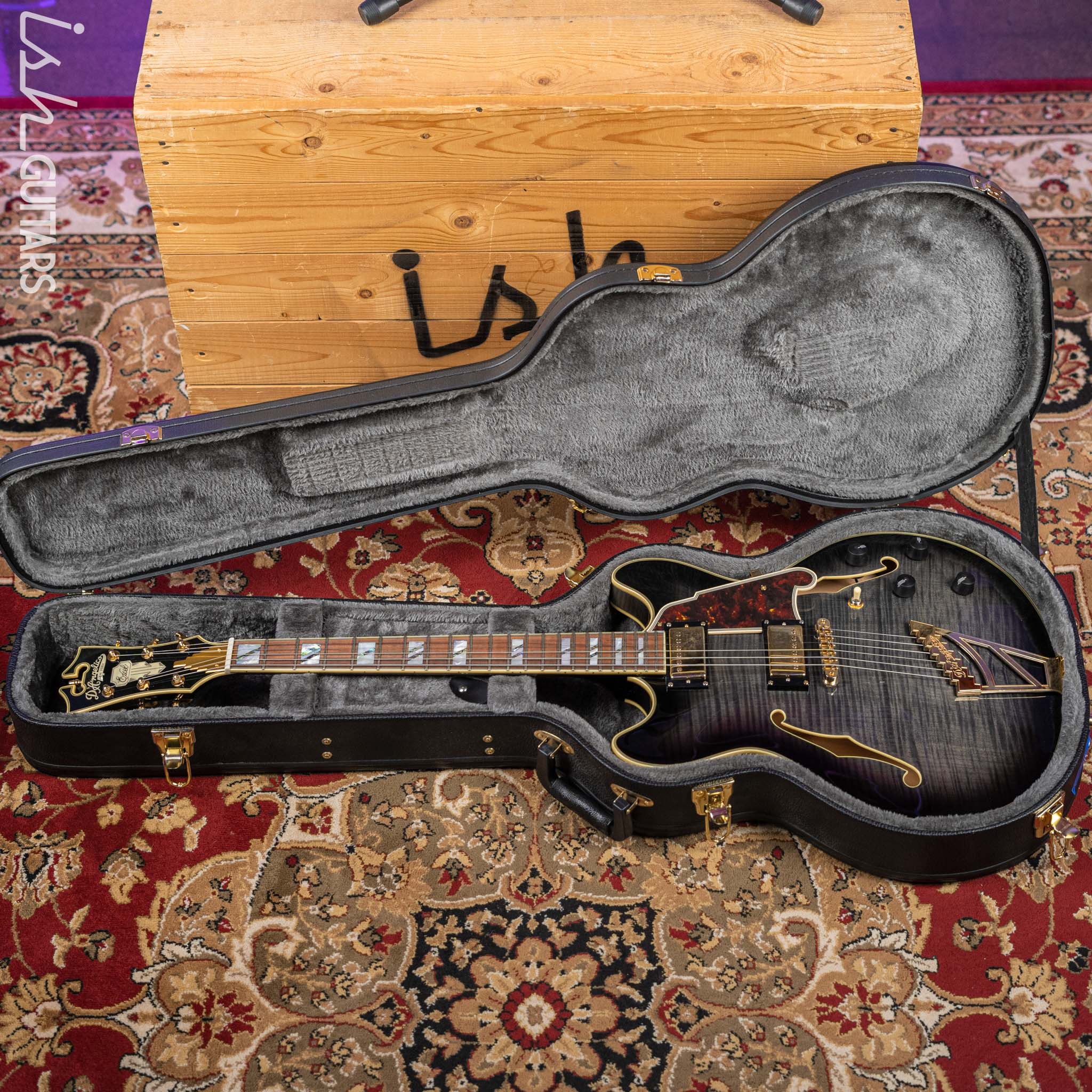 2020 D'Angelico EX-DC Grey Black - Image 16