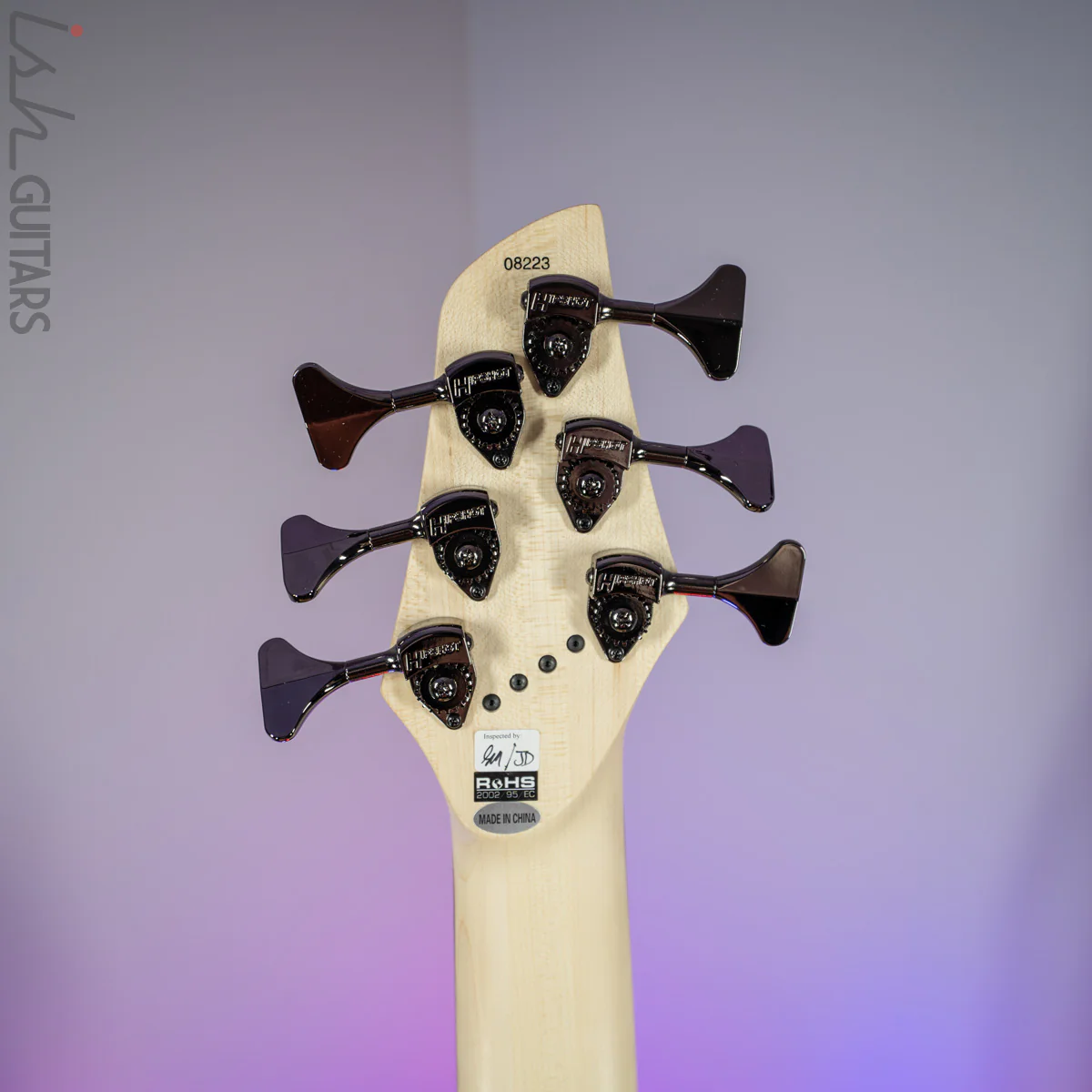 Dingwall 10th Anniversary Combustion 6-String 3 PUP Amethystburst Pau Ferro Fretboard - Image 12