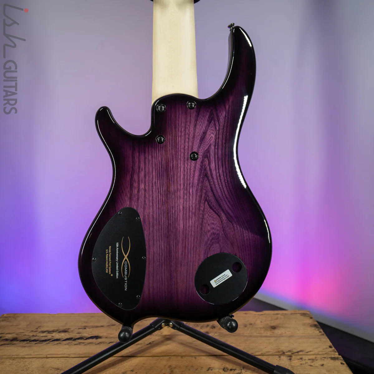 Dingwall 10th Anniversary Combustion 6-String 3 PUP Amethystburst Pau Ferro Fretboard - Image 9