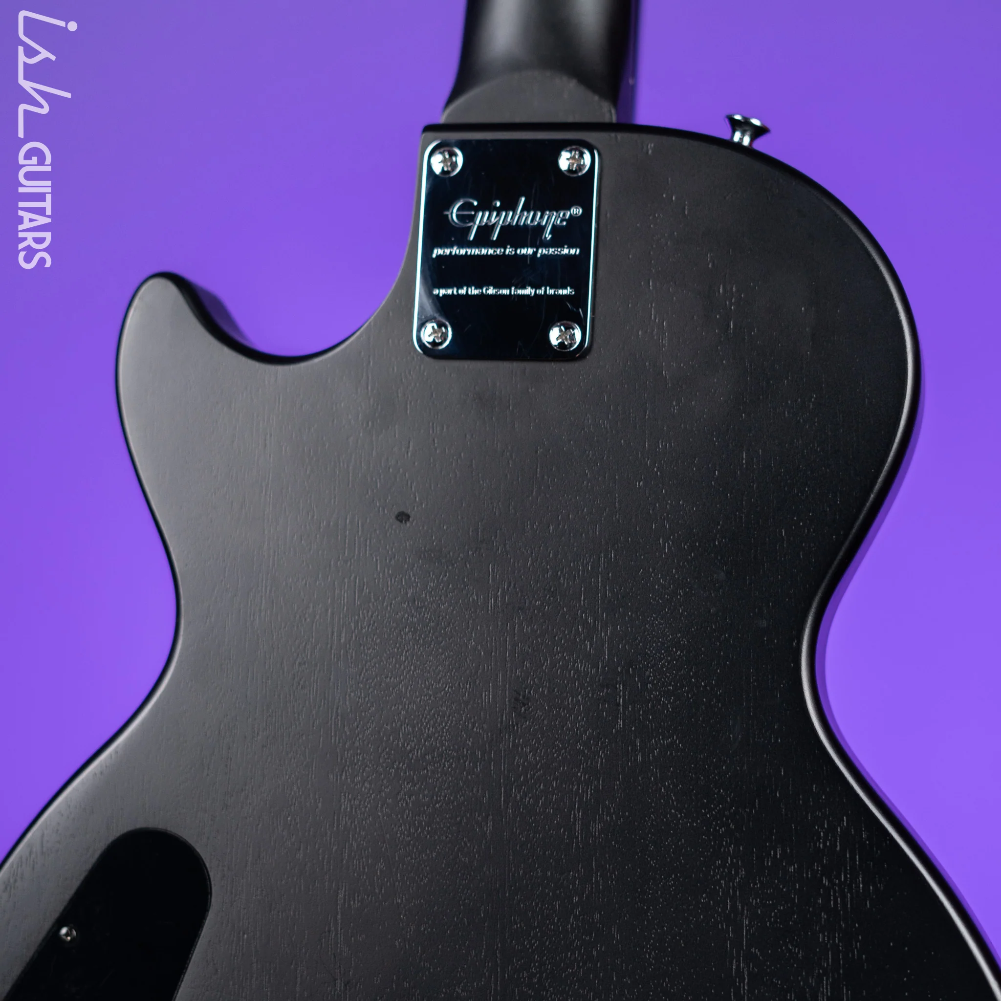 2020 Epiphone Les Paul Special Vintage Edition Black - Image 10