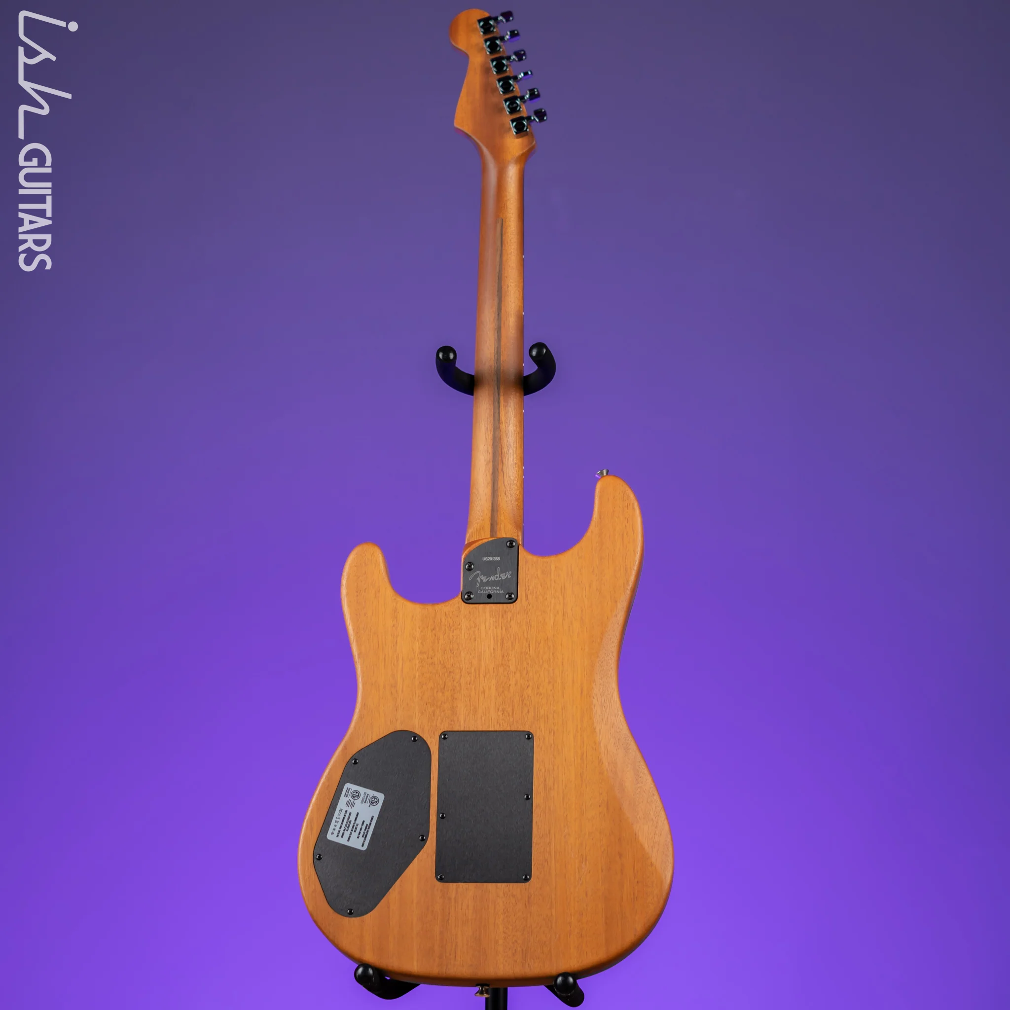 2020 Fender Acoustasonic Stratocaster Black - Image 7
