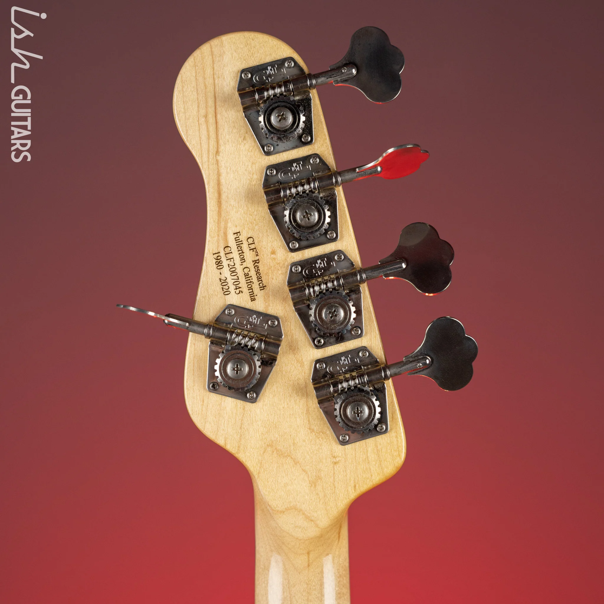 2020 G&L CLF Research L-2500 Bass Guitar Series E Blue Flake - Image 10