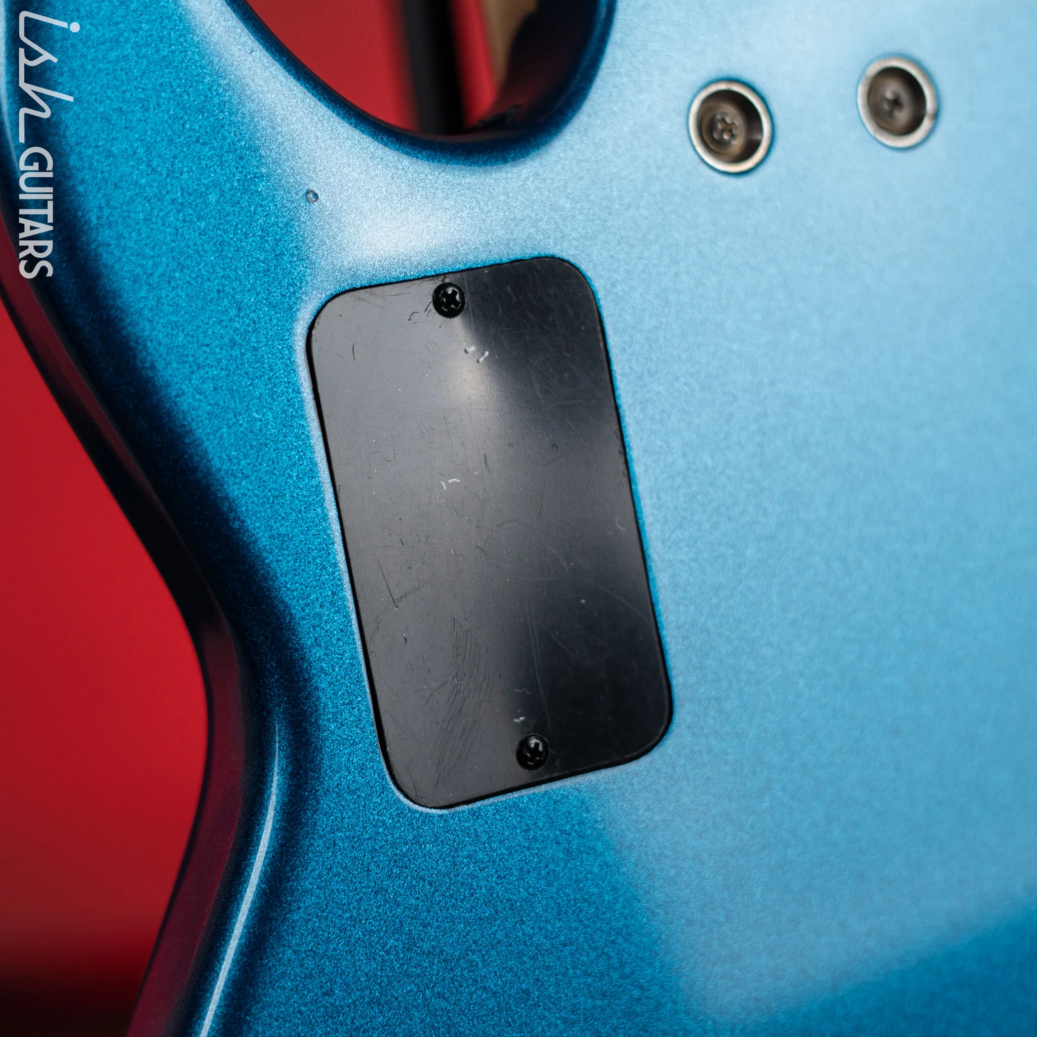 2020 G&L CLF Research L-2500 Bass Guitar Series E Blue Flake - Image 13