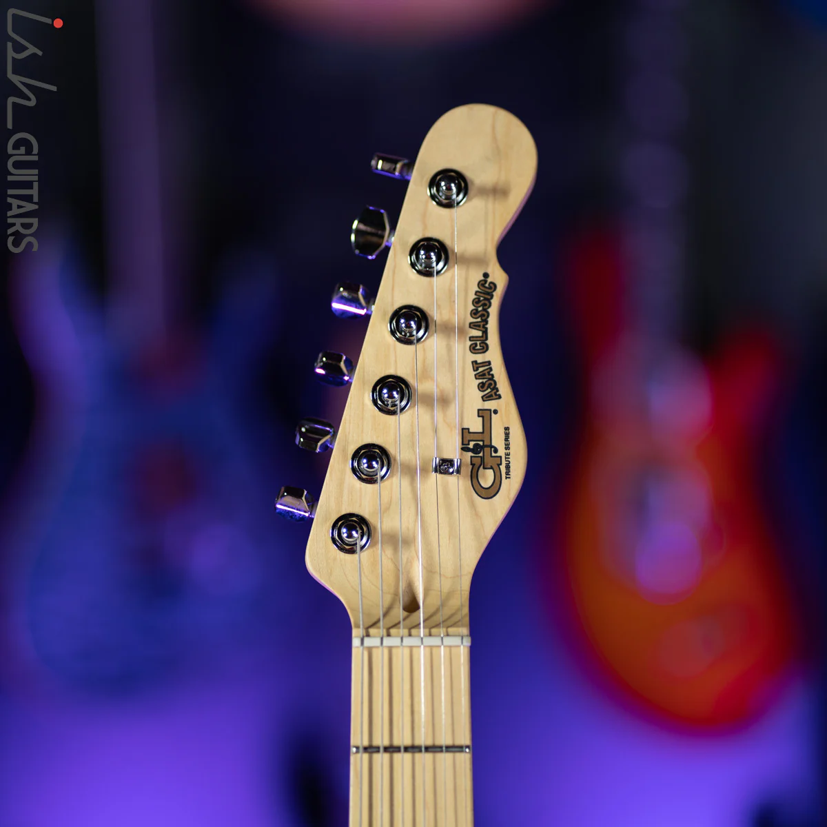 2020 G&L Tribute Series Asat Classic with Hot Rails Bridge - Image 6