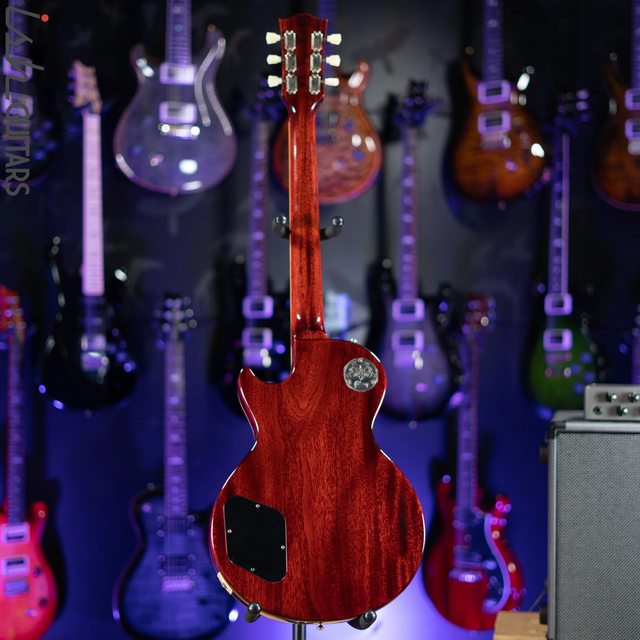 2020 Gibson Custom 60th Anniversary '59 Les Paul Reissue Deep Cherry Sunburst - Image 7