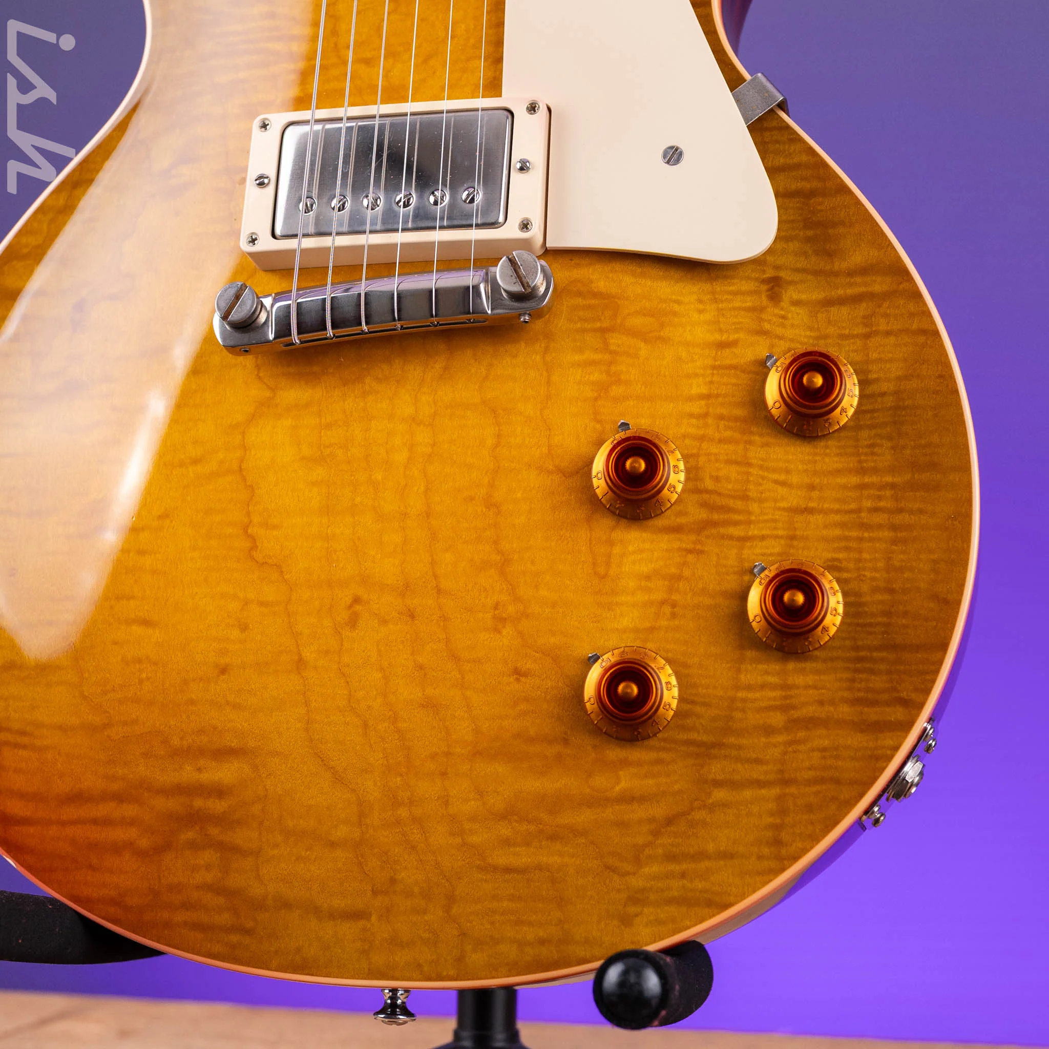 2020 Gibson Custom Shop 1954 Les Paul Standard Reissue R4 50's Neck - Image 5