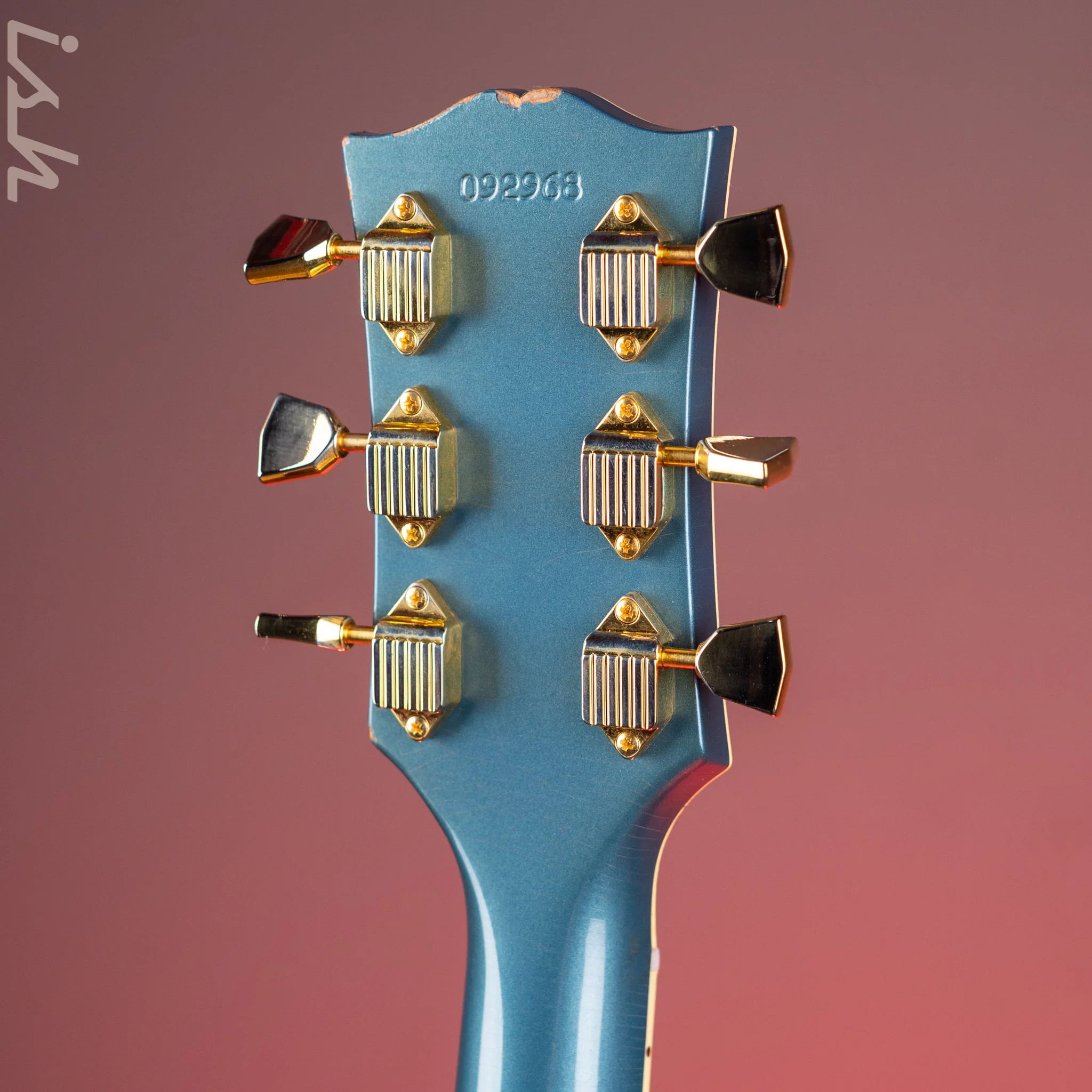 2020 Gibson Custom Shop Les Paul 1968 Reissue Pelham Blue - Image 13