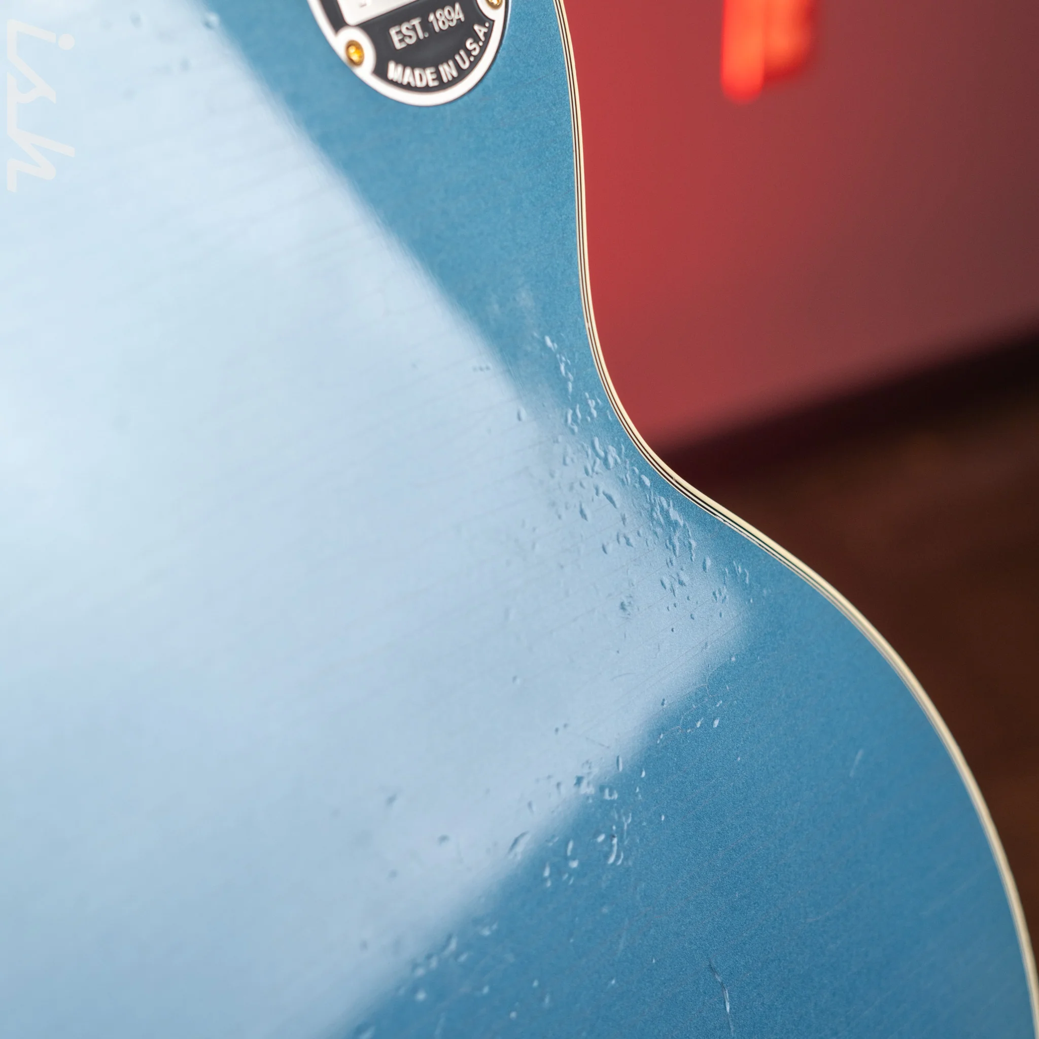 2020 Gibson Custom Shop Les Paul 1968 Reissue Pelham Blue - Image 16