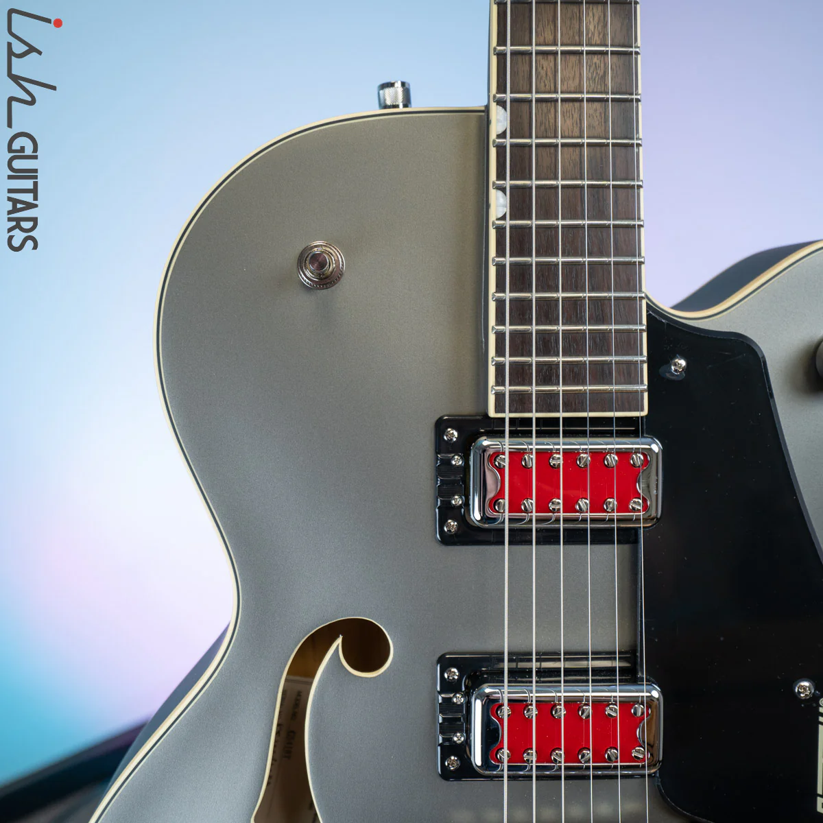 Gretsch G5410T Matte Phantom Metallic Electromatic Rat Rod Hollow Body Single-Cut - Image 3