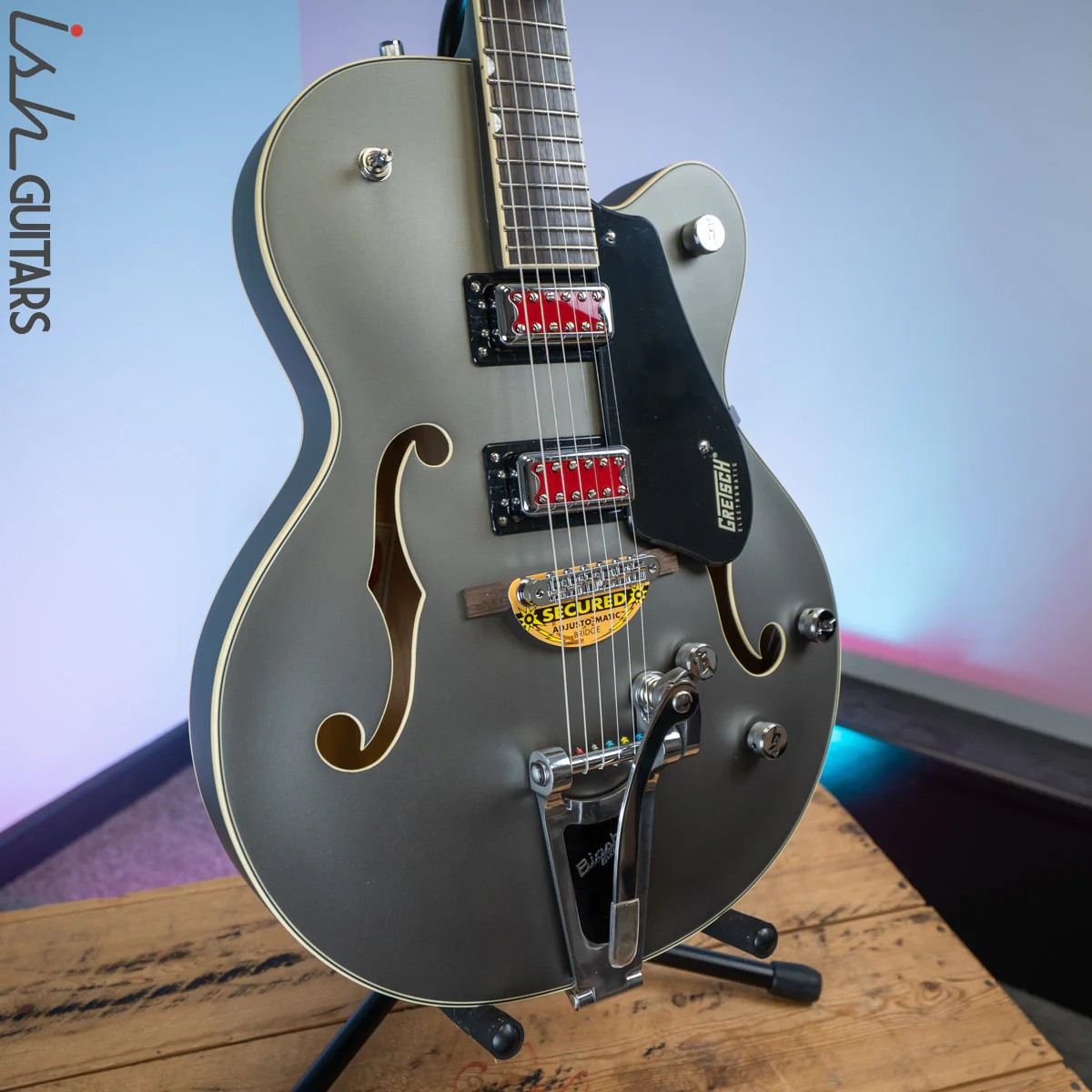 Gretsch G5410T Matte Phantom Metallic Electromatic Rat Rod Hollow Body Single-Cut - Image 5