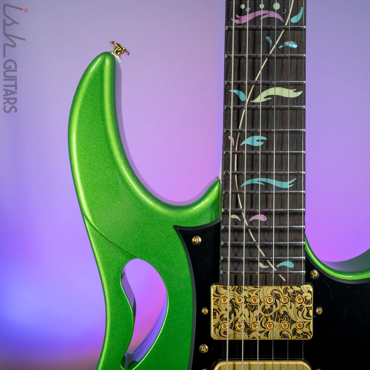 Ibanez PIA3761 Steve Vai Signature Envy Green - Image 3
